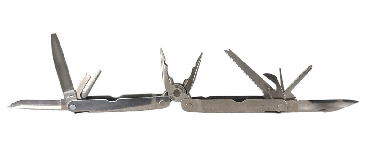 Retired 1999 Leatherman Super Tool Multitool Oct 1999 with Nylon Sheath Exc Cond