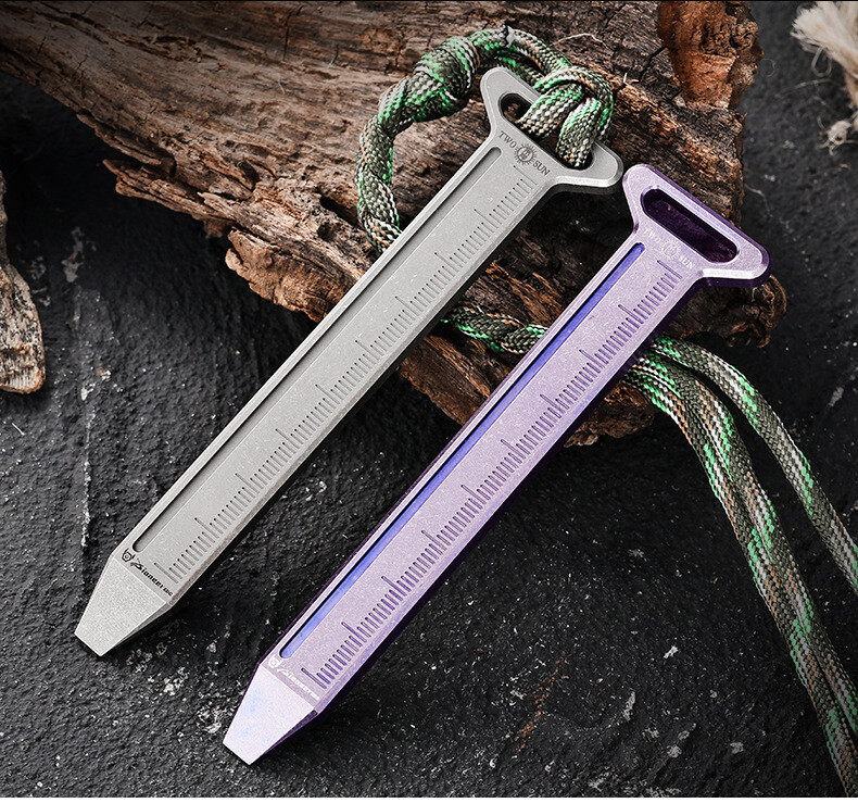 Titan Alloy Pocket Pry Bar Crowbar Portable Outdoor EDC Multi Tools