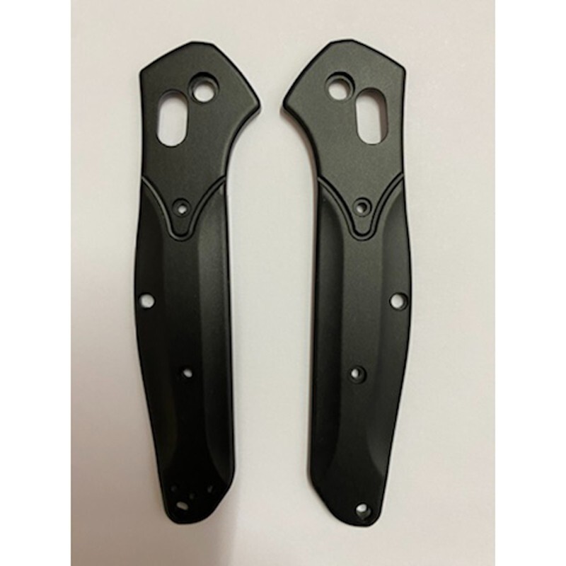1 Pair Black Aluminum Alloy Handle Scales For Benchmade 940 Osborne Kn