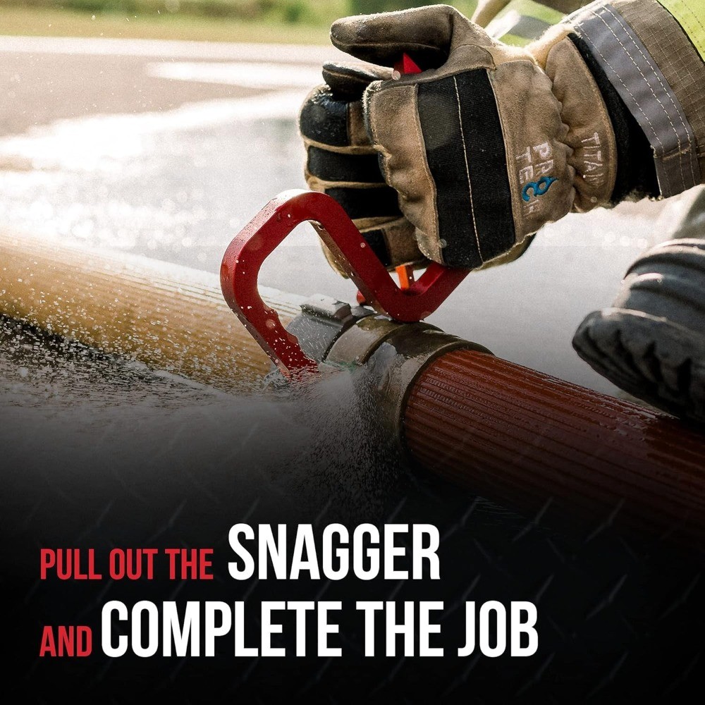 Motis – Snagger Tool for Firefighting,a Powerful Multi Tool Firefighter Gear,Red