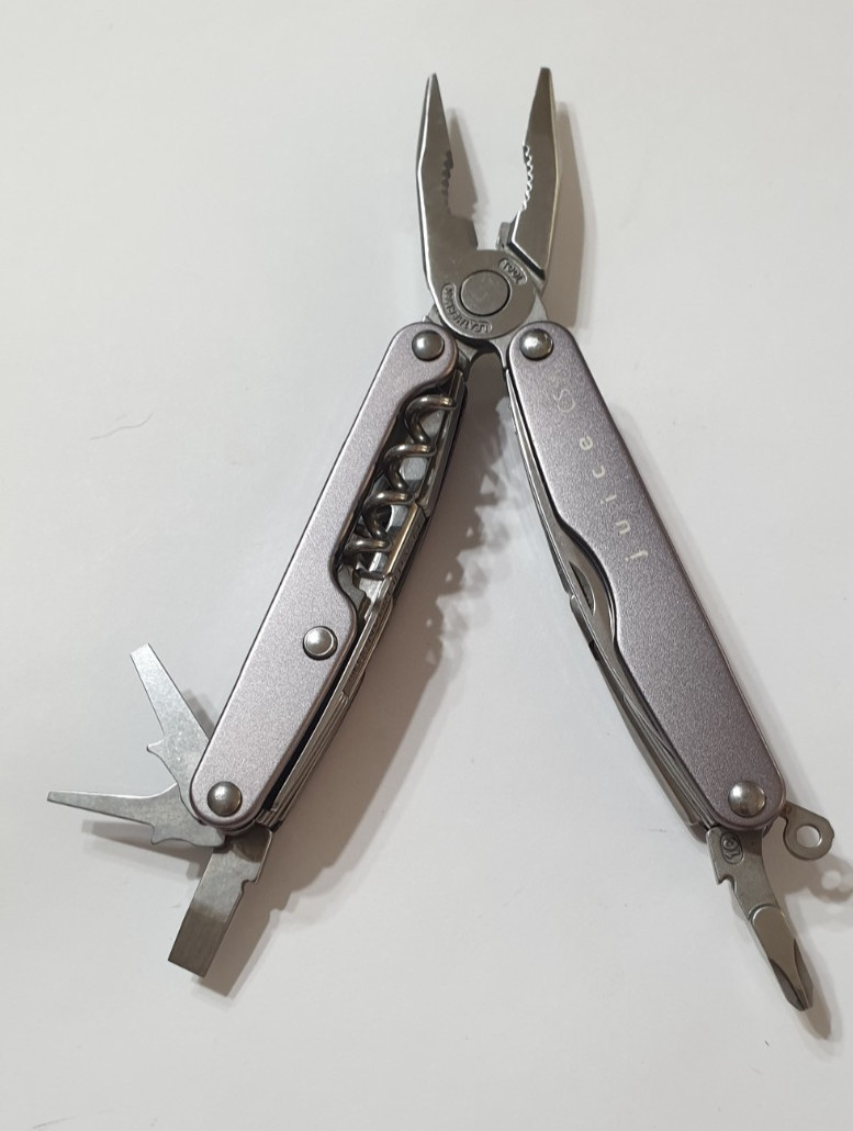 🔥 Leatherman Micra Retired Used Green Polycarbonate Inserts Multi Tool Keychain
