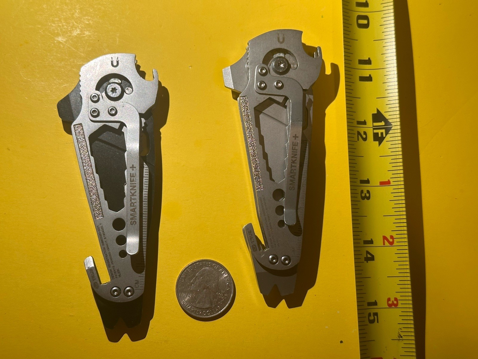 Lot Of 2 True Utility SmartKnife 11-in-1 Multi Tool Weatherproof Case TU573