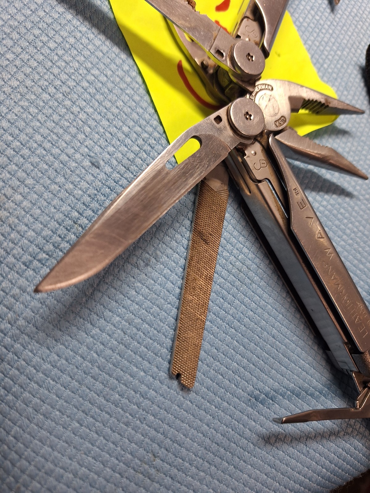 1 Leatherman 1ST GEN Multi Tool W/ SHEATH FISHING Camping LOC C03