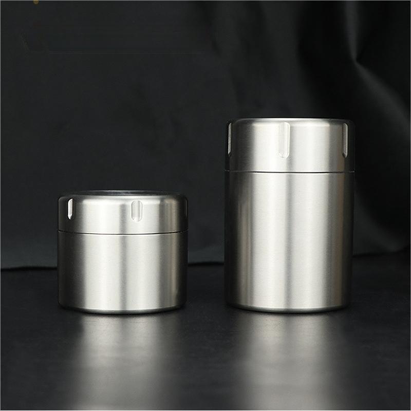 Waterproof Titanium Pill Holder Case Container Organizer Jewelry Tea Storage Box