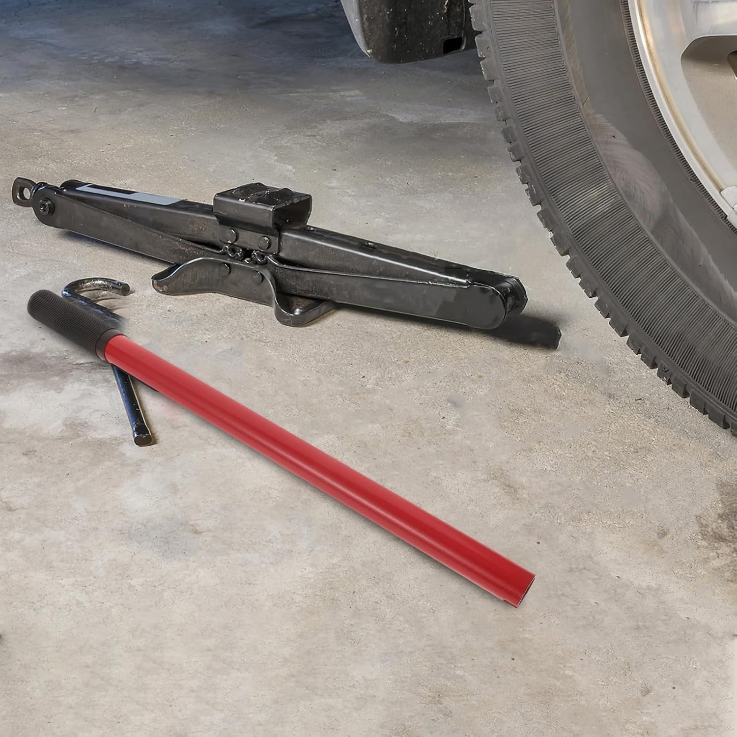 Hydraulic Bottle Jack Handle Replacement for Car SUV Truck – 2t-3t Red Rod