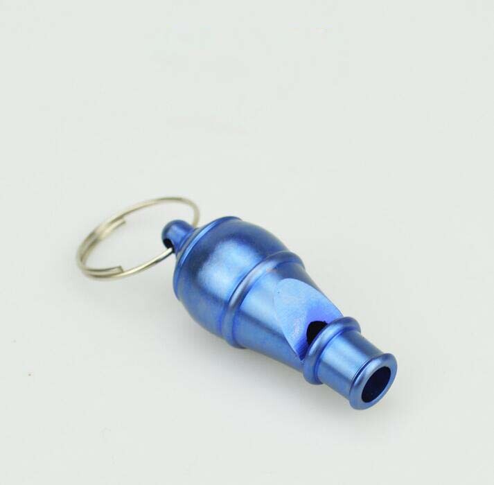 Titanium Alloy Whistle Training Warning Tool Pendant Keychain EDC Outdoor Tools