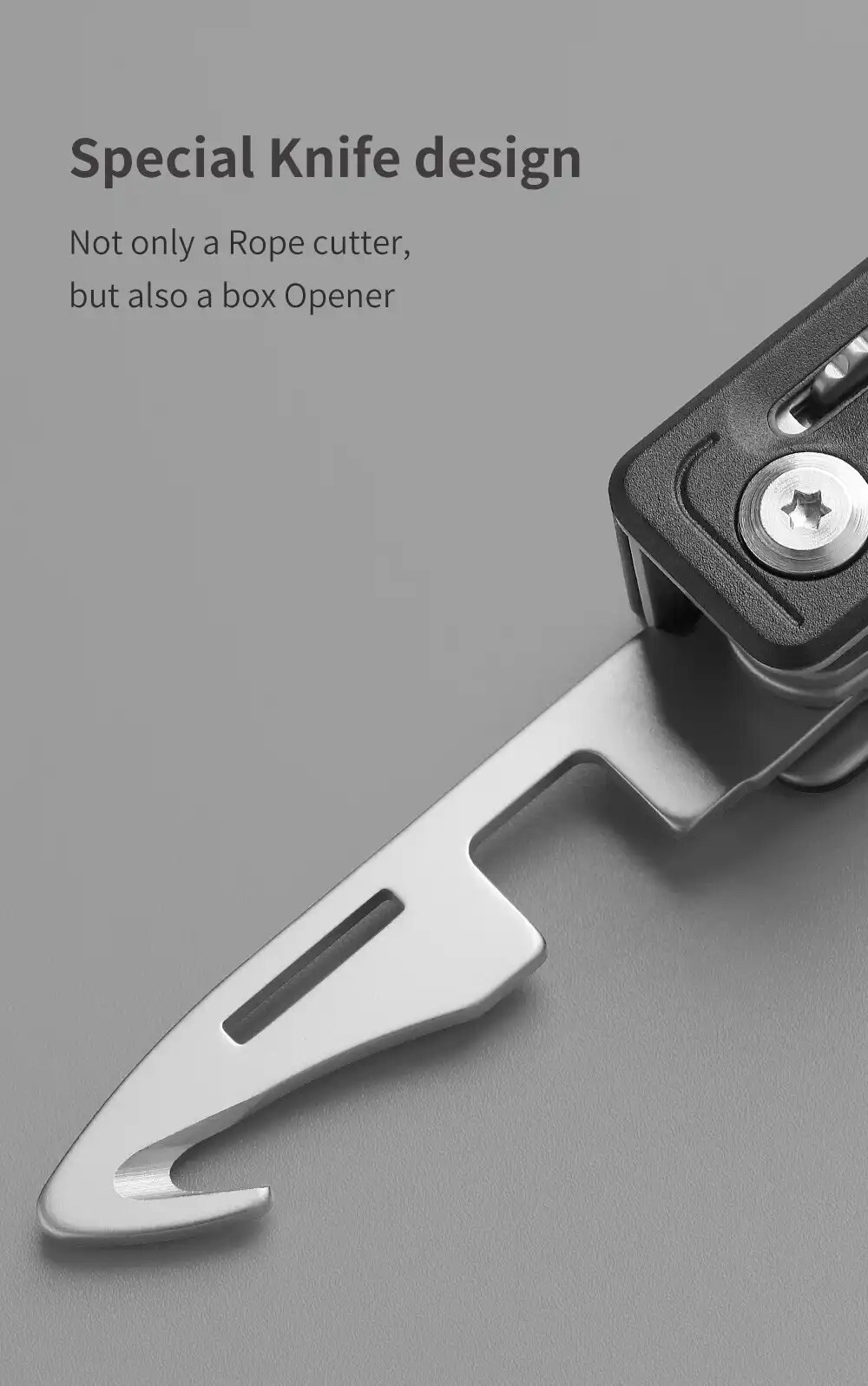 NexTool New 10-IN-1 Mini Folding Pocket Knife Hand Tools Survival Edc Multi Tool