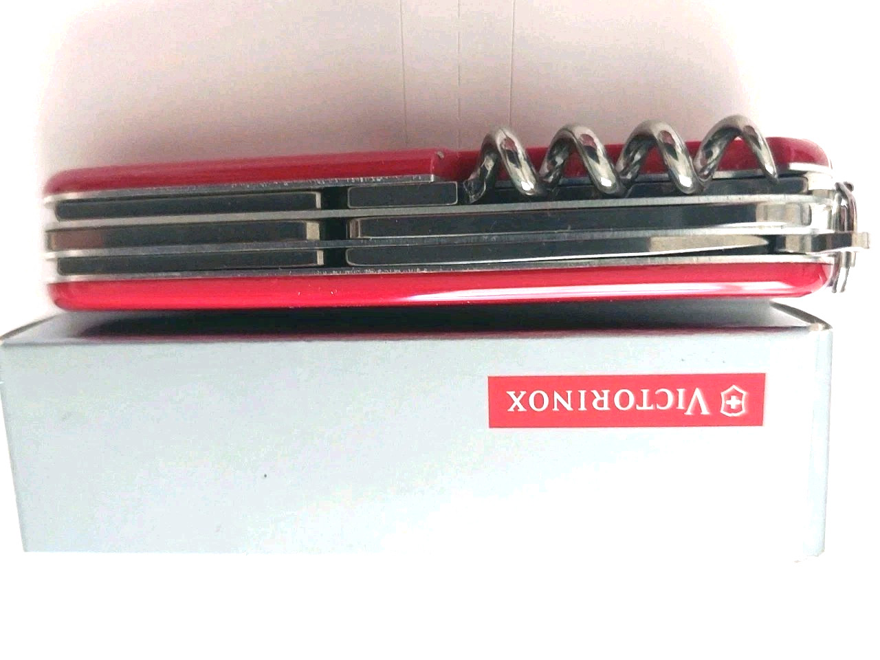 Swiss Army Knife, Red Climber, Victorinox 1.3703, 91mm, 14 Functions New In Box