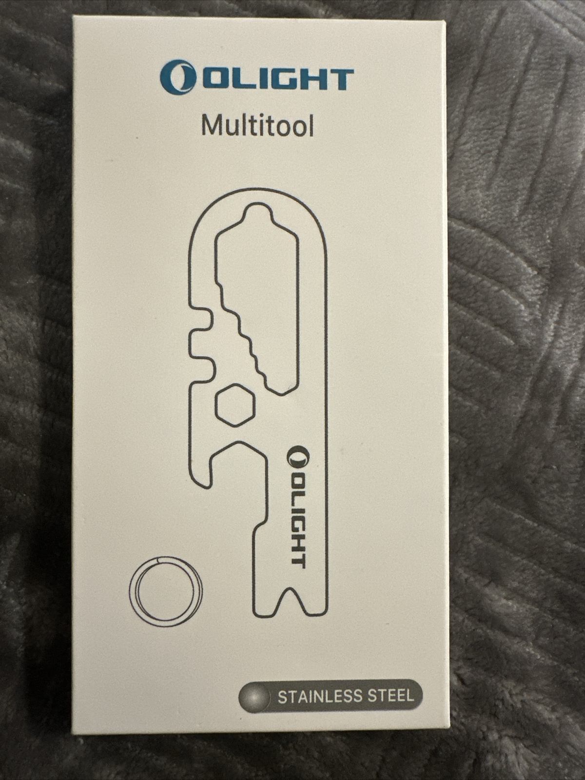 Olight Keychain Multitool, 420 Stainless Steel, Key Ring, Bottle Opener, Pry