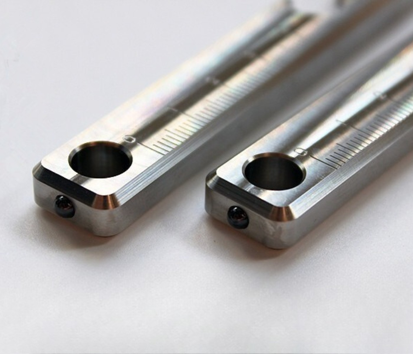 EDC Tool TITANER Alloy Pocket Titanium Pry Bar Crowbar Multi Tools Ruler Opener