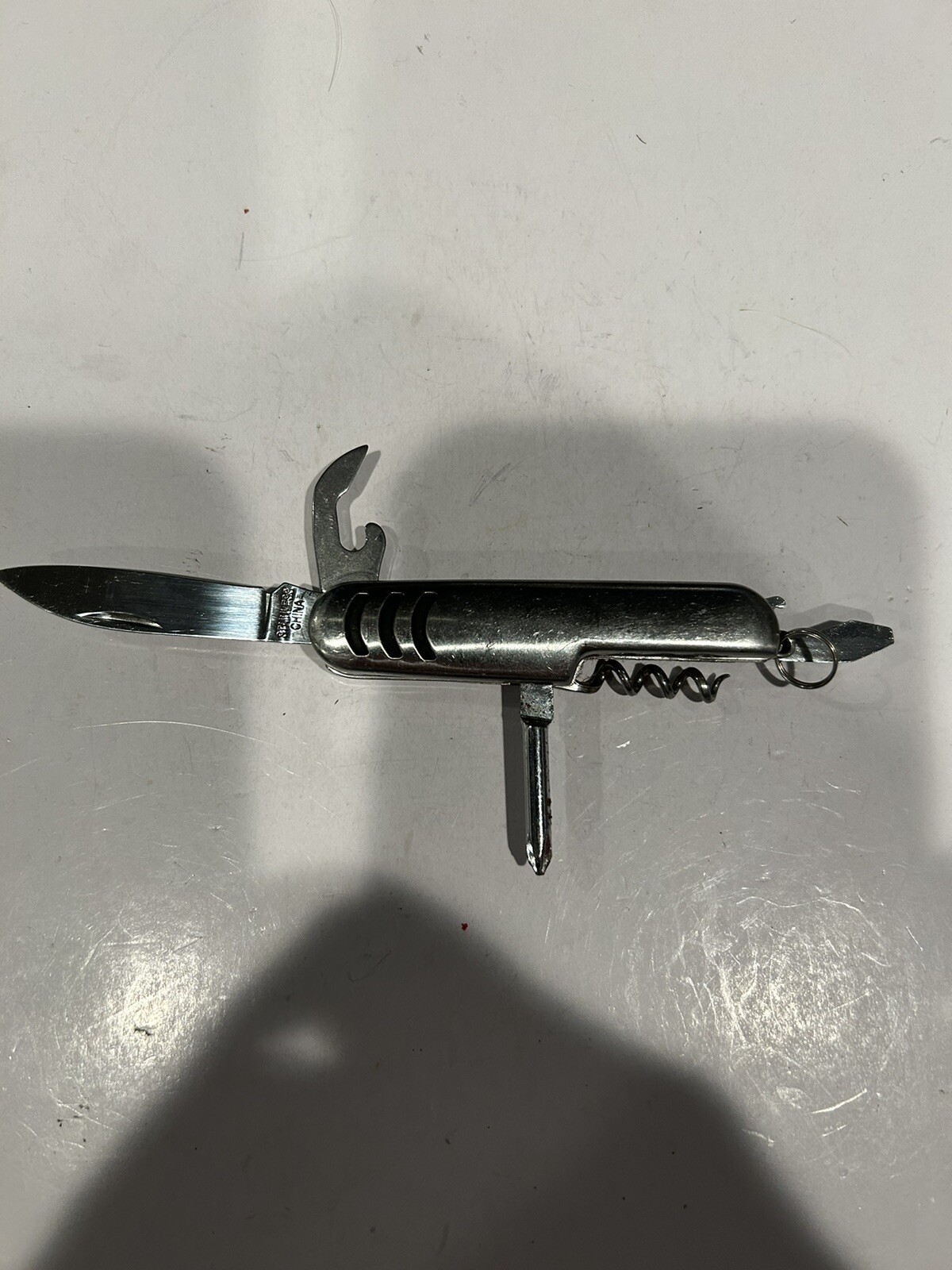 Pocket Knife Multi Tool Blade Stainless Steel Unbranded