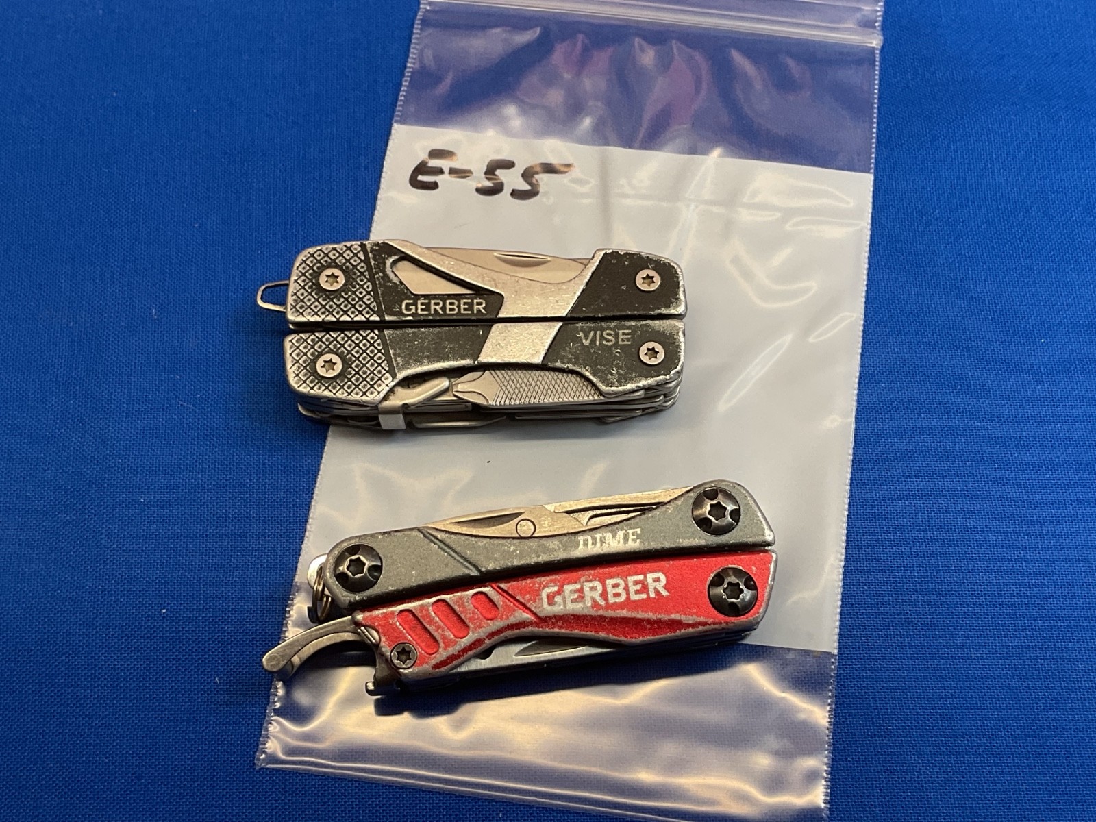 Gerber Dime and Vise Mini Multi Tool Knife Pliers Lot of 2 Tools