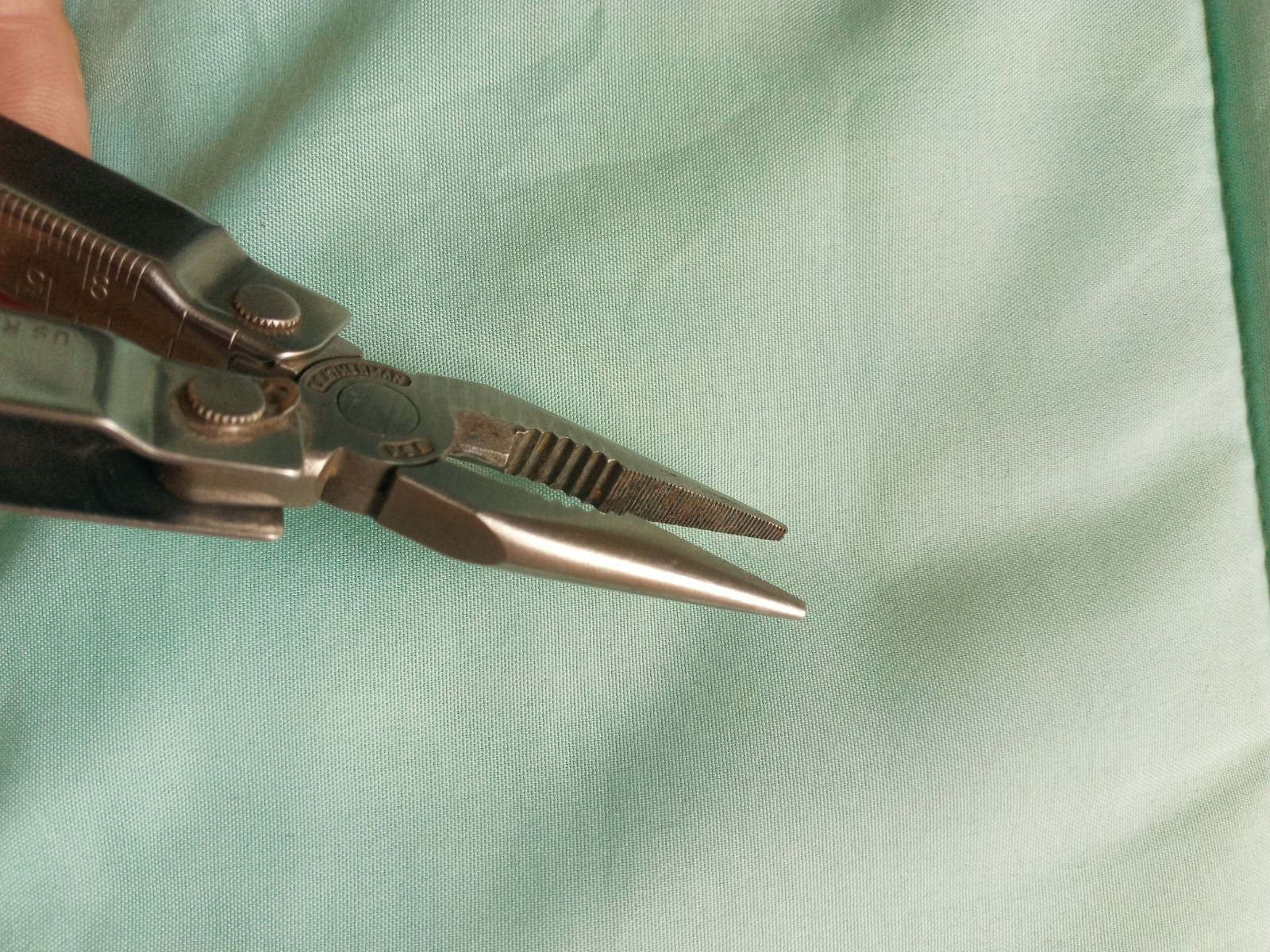 Vintage Genuine Original Leatherman Multitool Brown Leather Sheath Portland OR