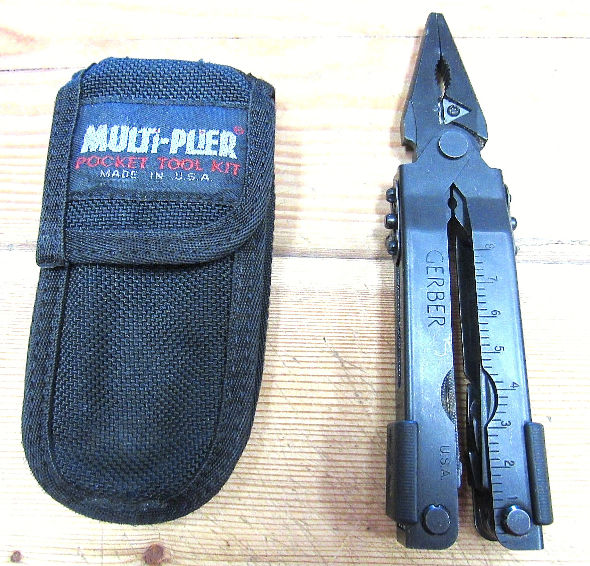 GERBER MP600 MULTI-PLIER TOOL MILITARY, HUNTERS BLACK OXIDE W/CASE EXC