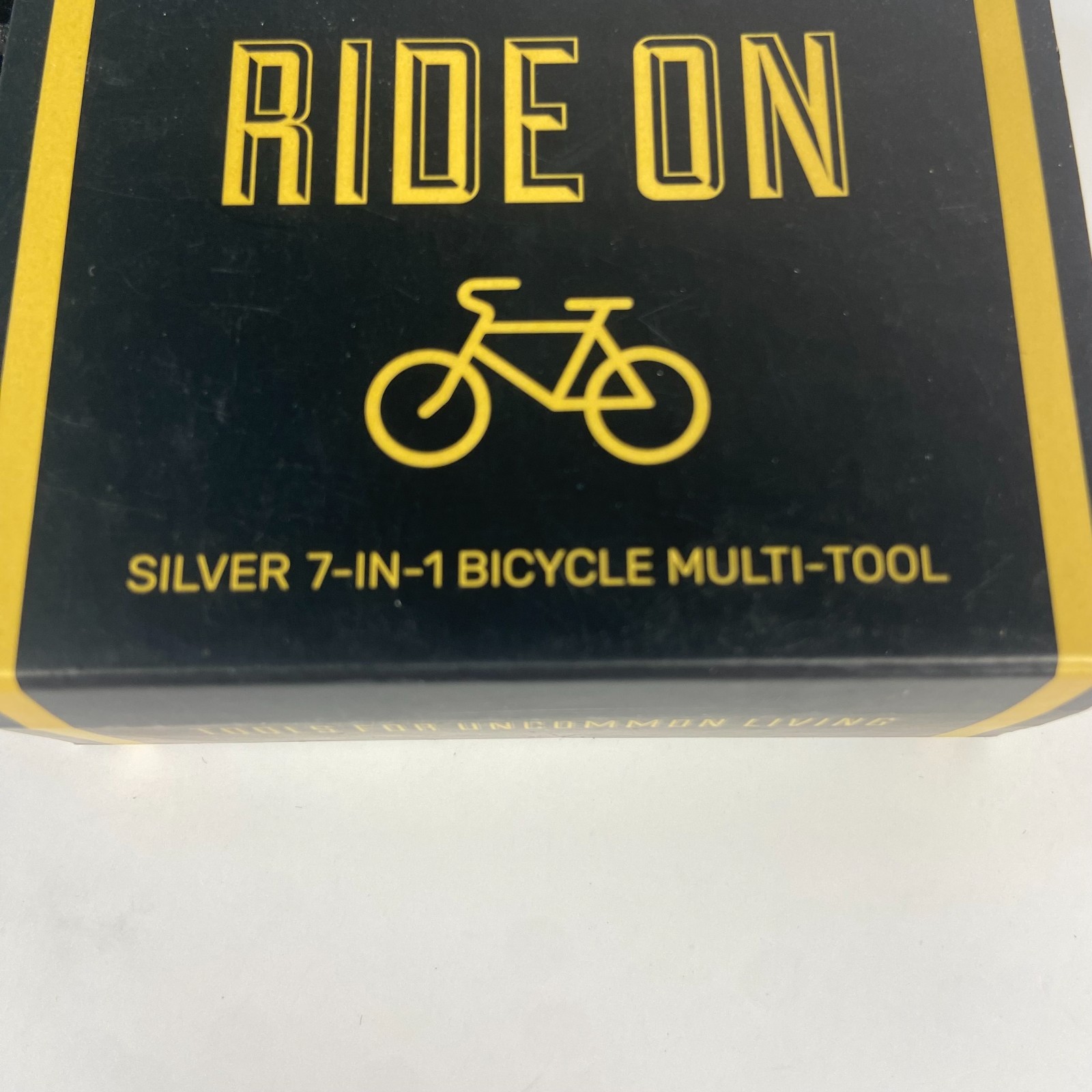 Iron & Glory Ride On Bicycle 7-in-1 Multi-Tool – Silver – With Tin Case – NEW