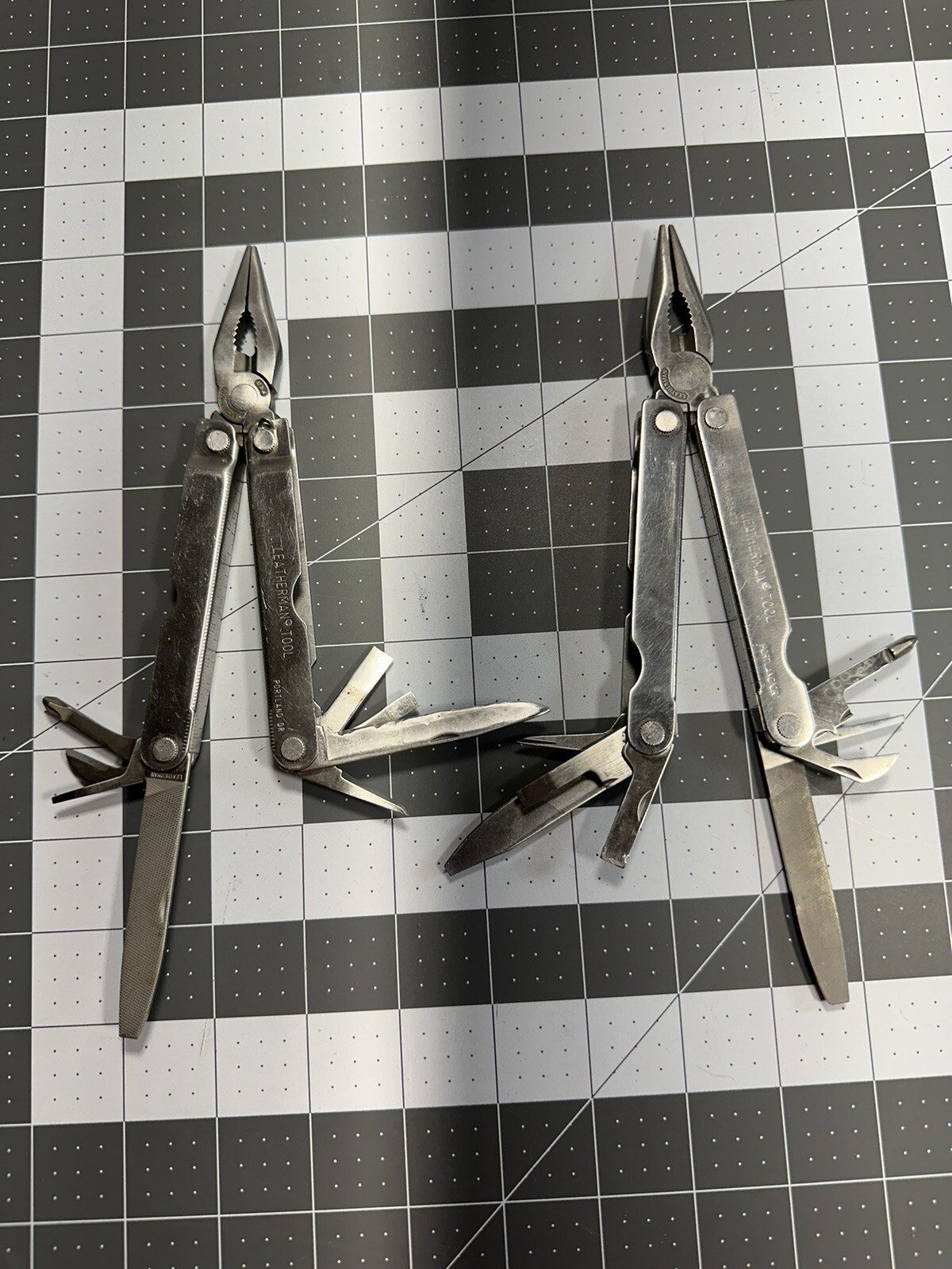Leatherman PST POCKET SURVIVAL TOOL – Vintage – Lot Of 2 – FLAW See Photos 6866