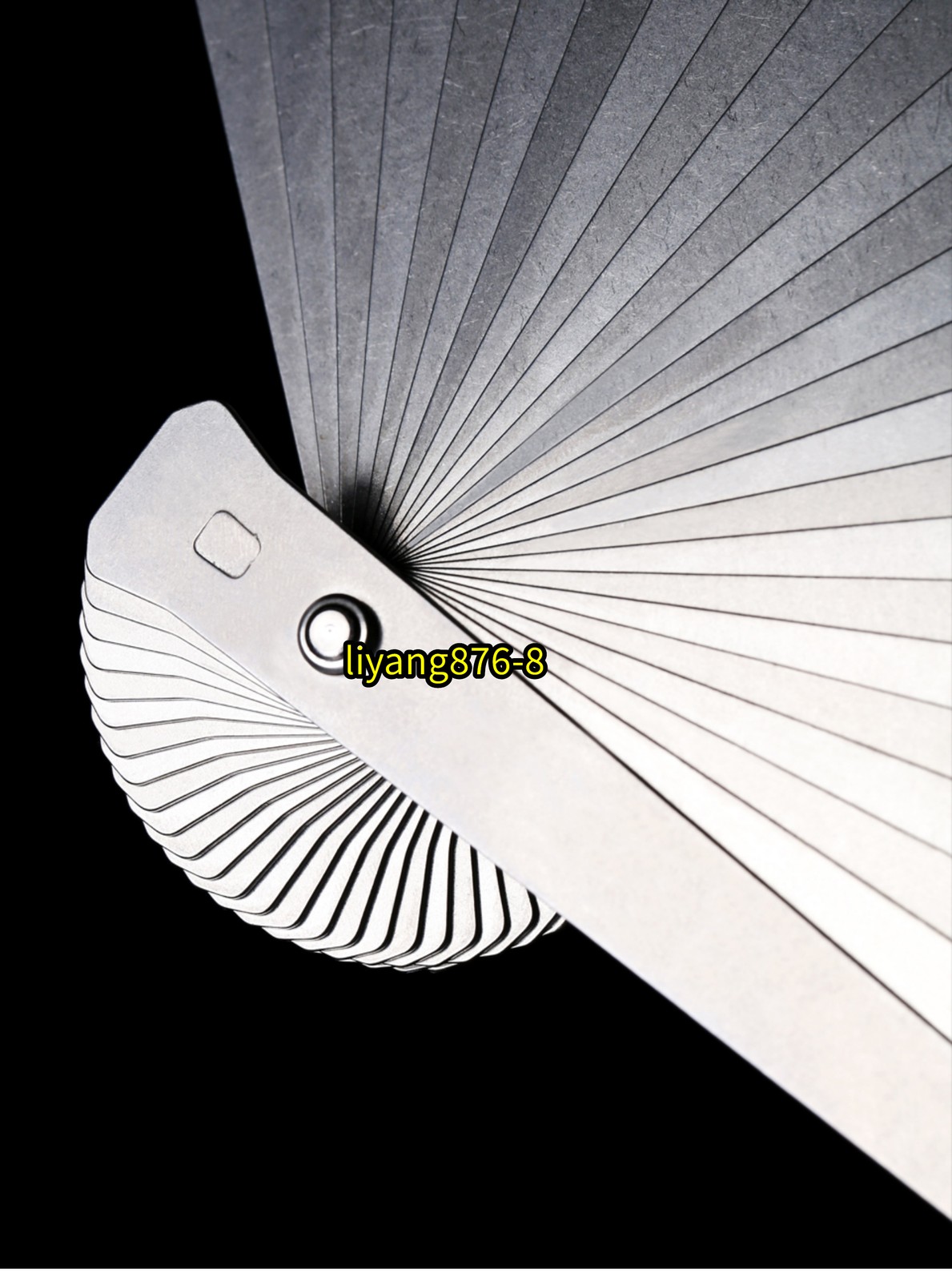 Stainless Steel Metal Folding Fan Portable Martial Art Kung Fu Tai Chi Fan Toy