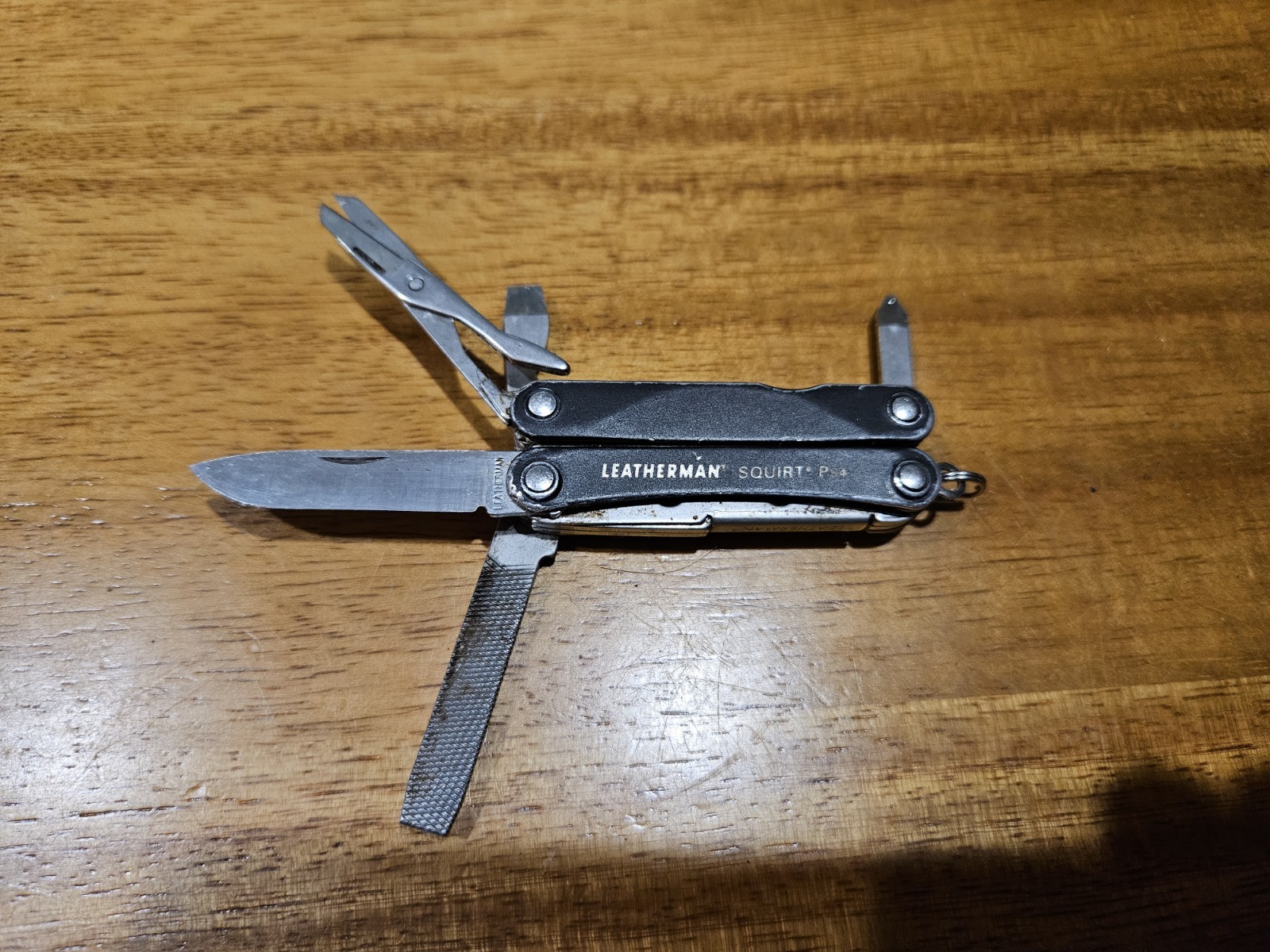 Leatherman Squirt Ps4 Black Broken Scissor Spring
