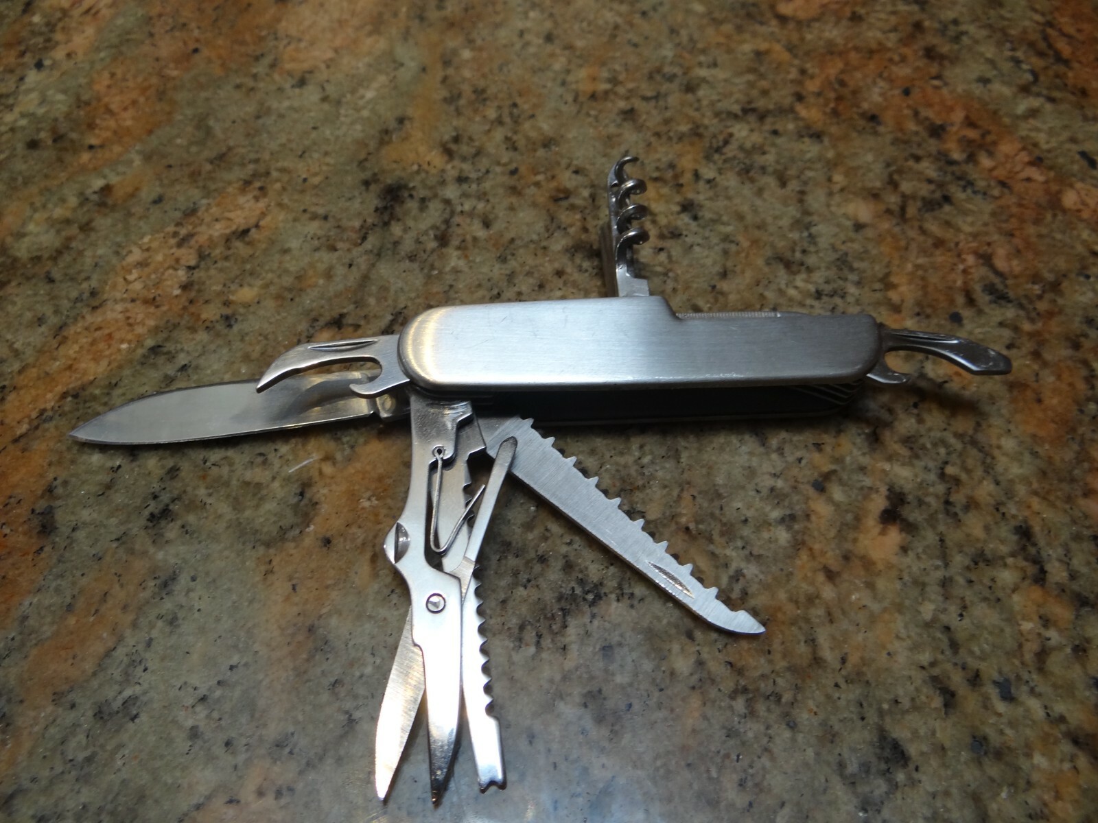 Camping Compact 11 tool folding Knife