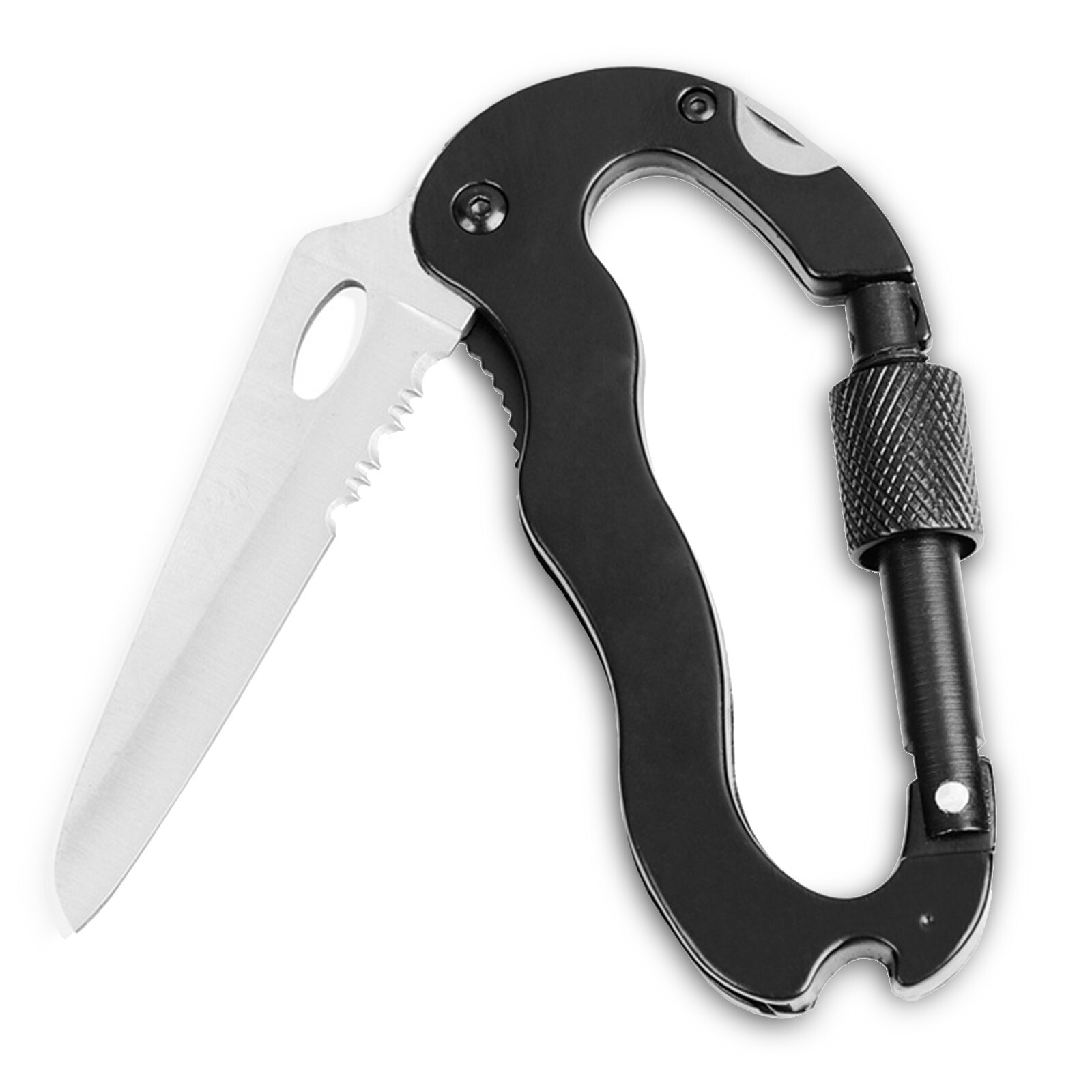 Professional Rock Climbing Carabiner Screw Lock Survival Tools 4.3″ L X 2.5″ W