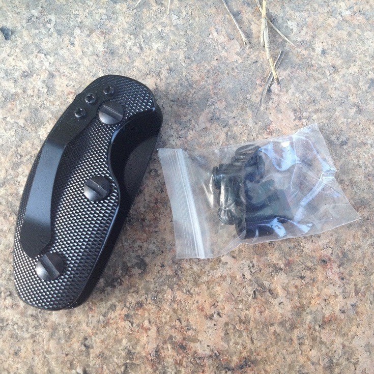 3pcs EDC Aluminum Key Holder, Lightweight One-Hand Open with Back Clip
