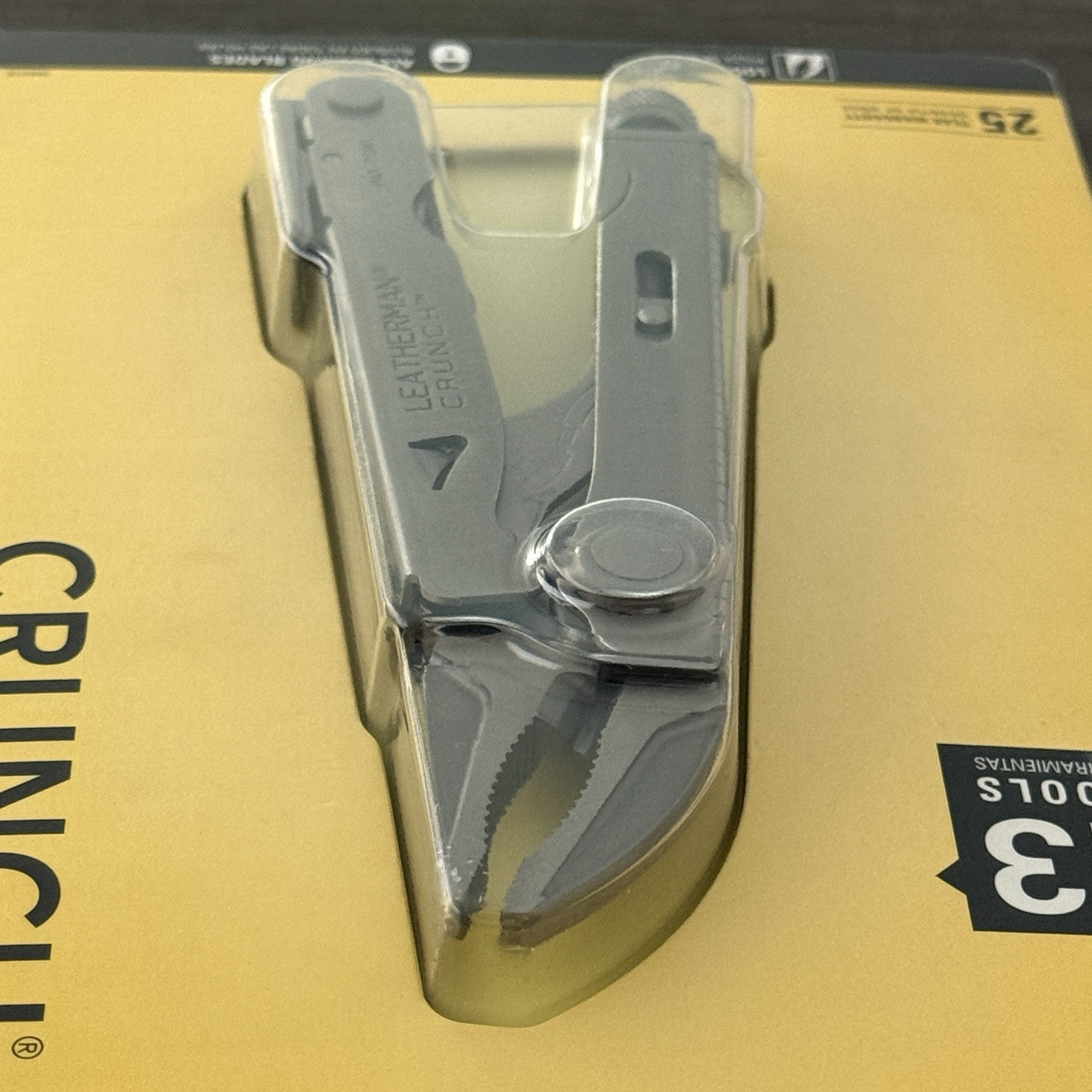 Leatherman Crunch multitool. Early Run PAT PEND. Great for collection. Read Full