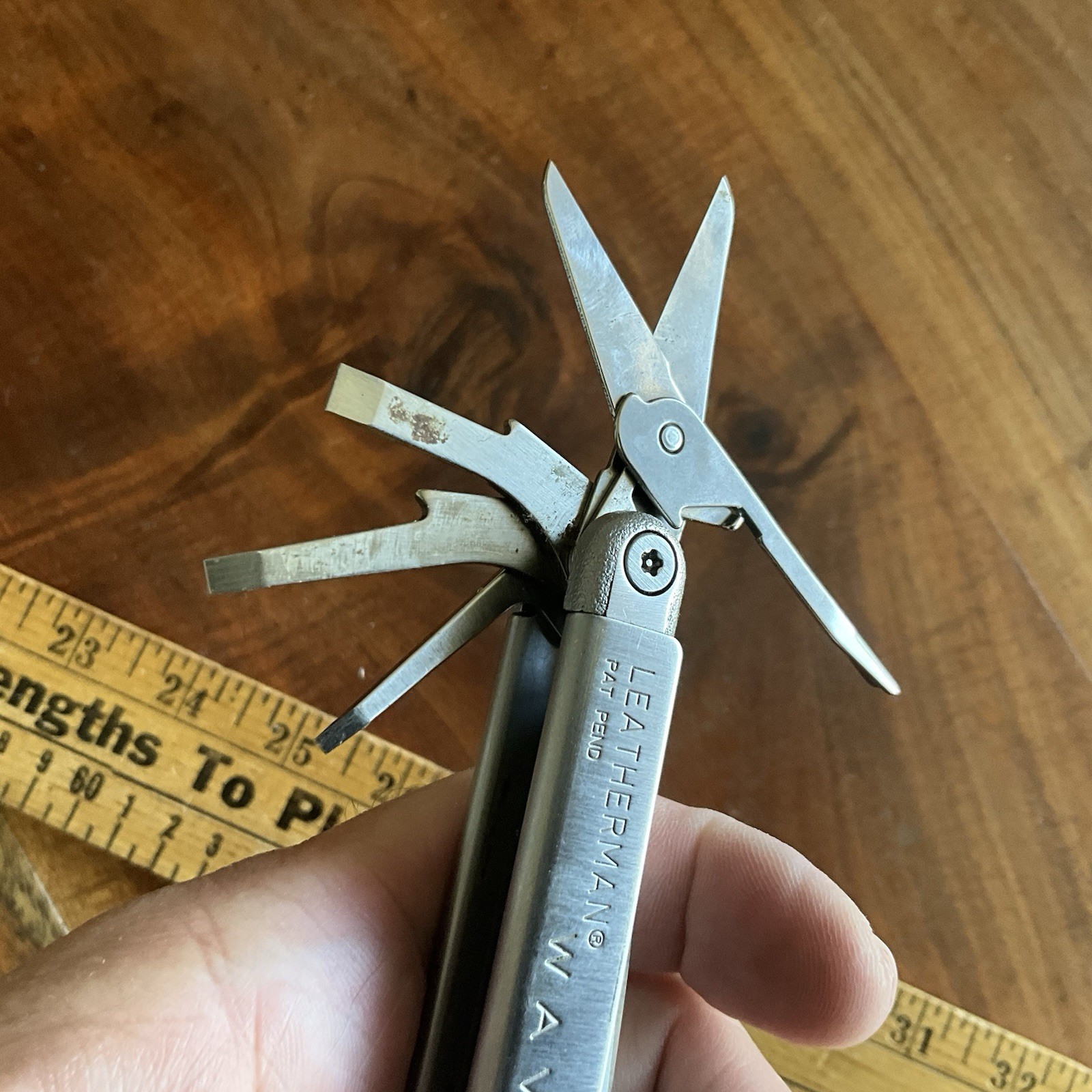 Leatherman Original Wave Vintage Multi Tool HUMMER Logo print Made in USA