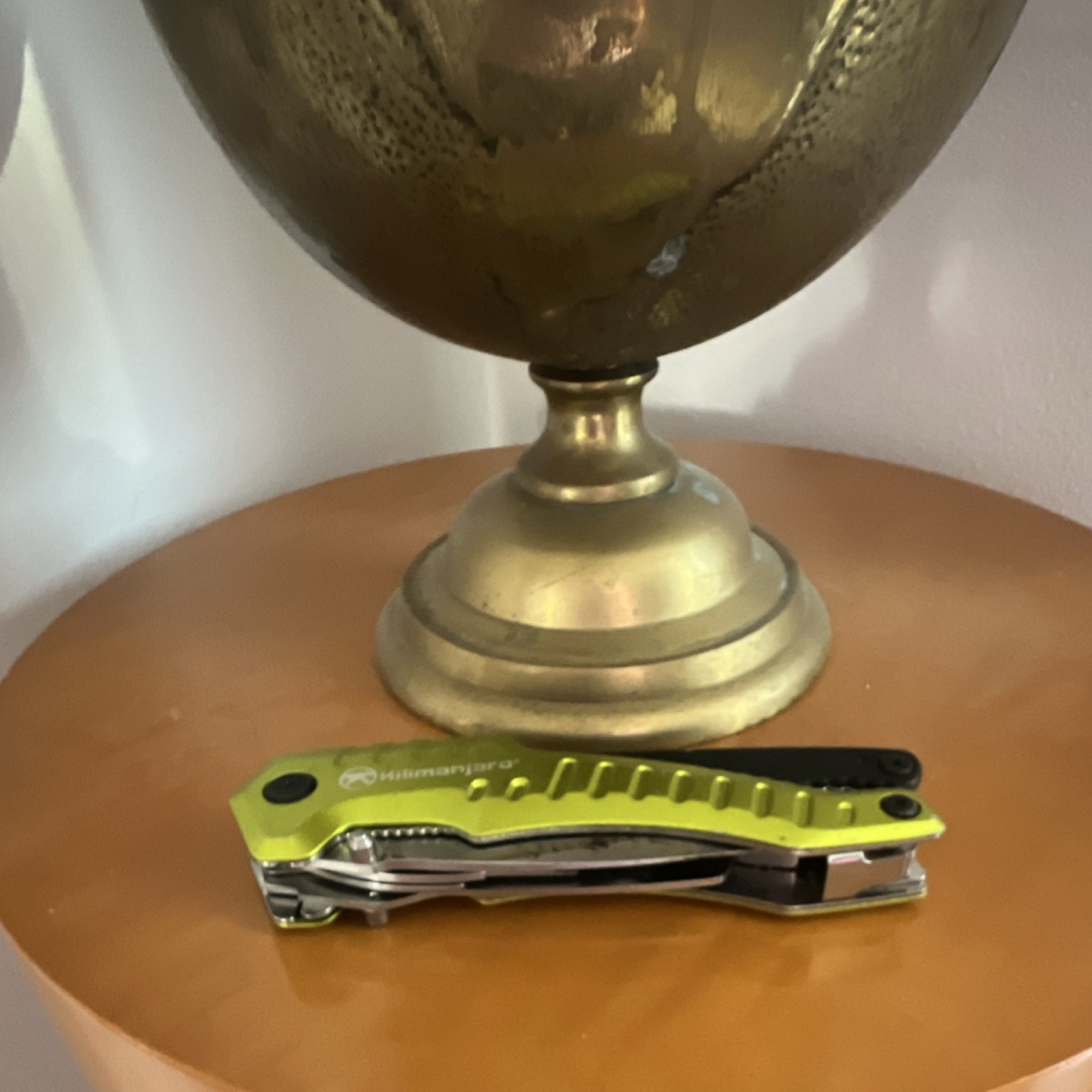 Kilimanjaro Magnus Green & Black Multi-Tool Partially Serrated Stainless Steel