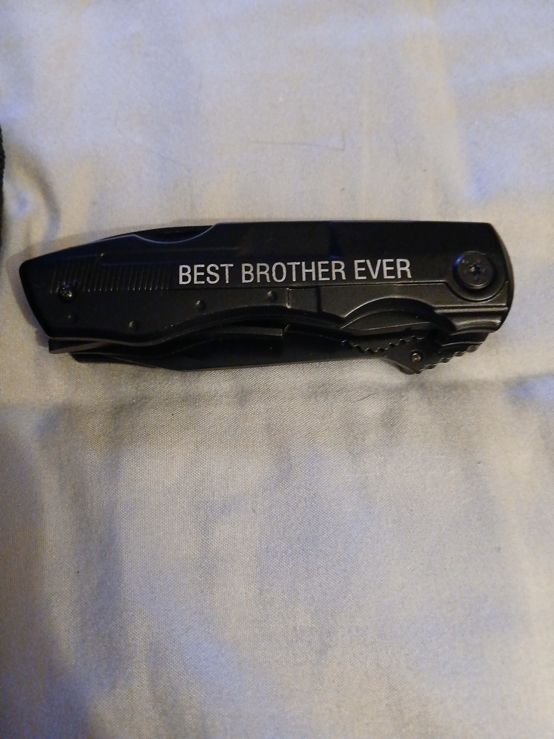 Gifts for Brother, BEST BROTHER EVER Multitool Knife