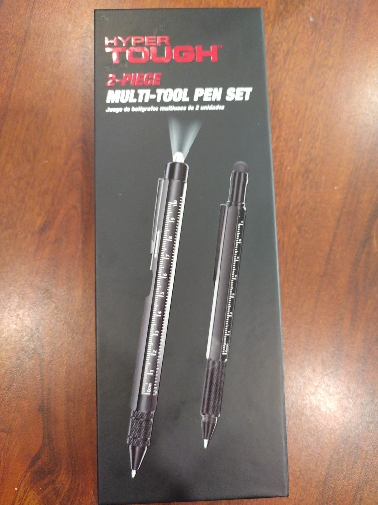 Hyper Tough 2 Piece Multi-Tool Pen Set New 42864