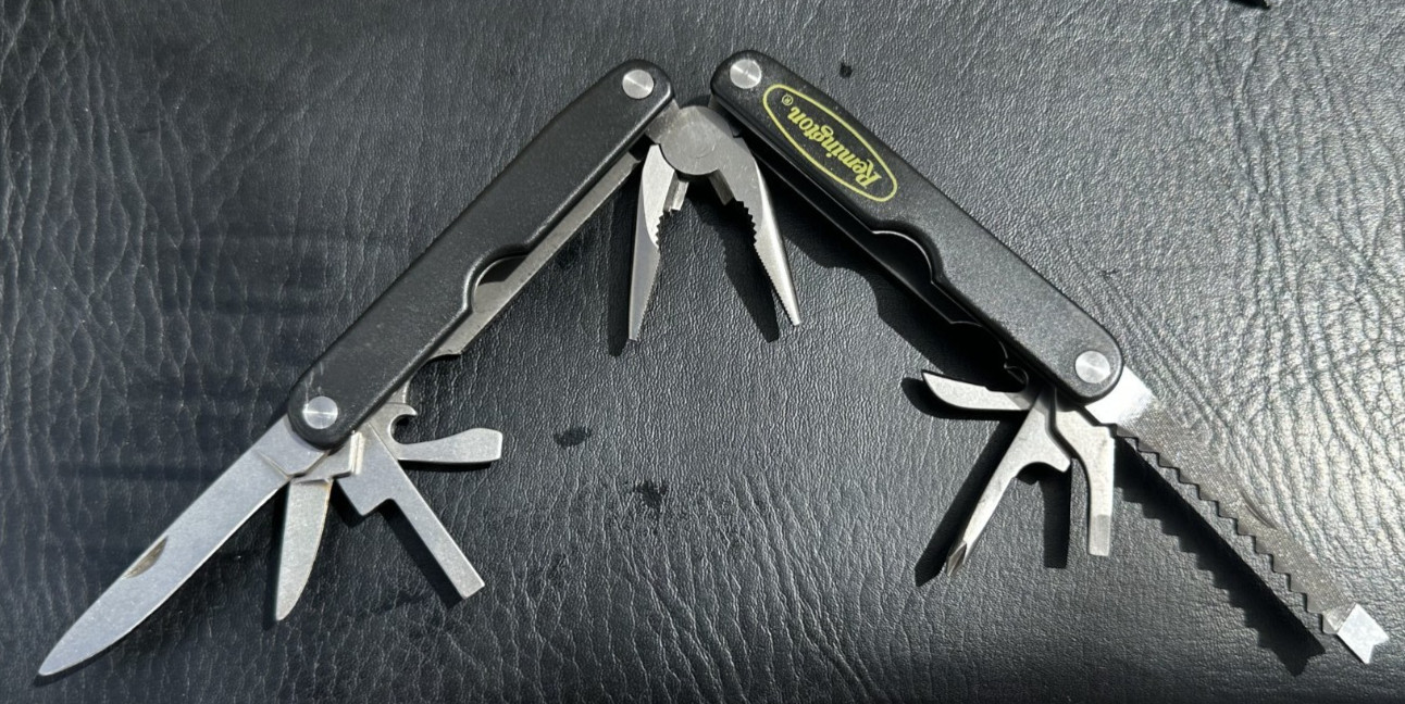 3 Multi Tools Lot Coast Remington Sheffield Swiss Army Style Knife EDC