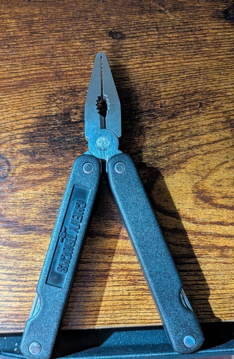 Vintage Chevy Lover’s Multi tool with Case — Both Marked Chevy