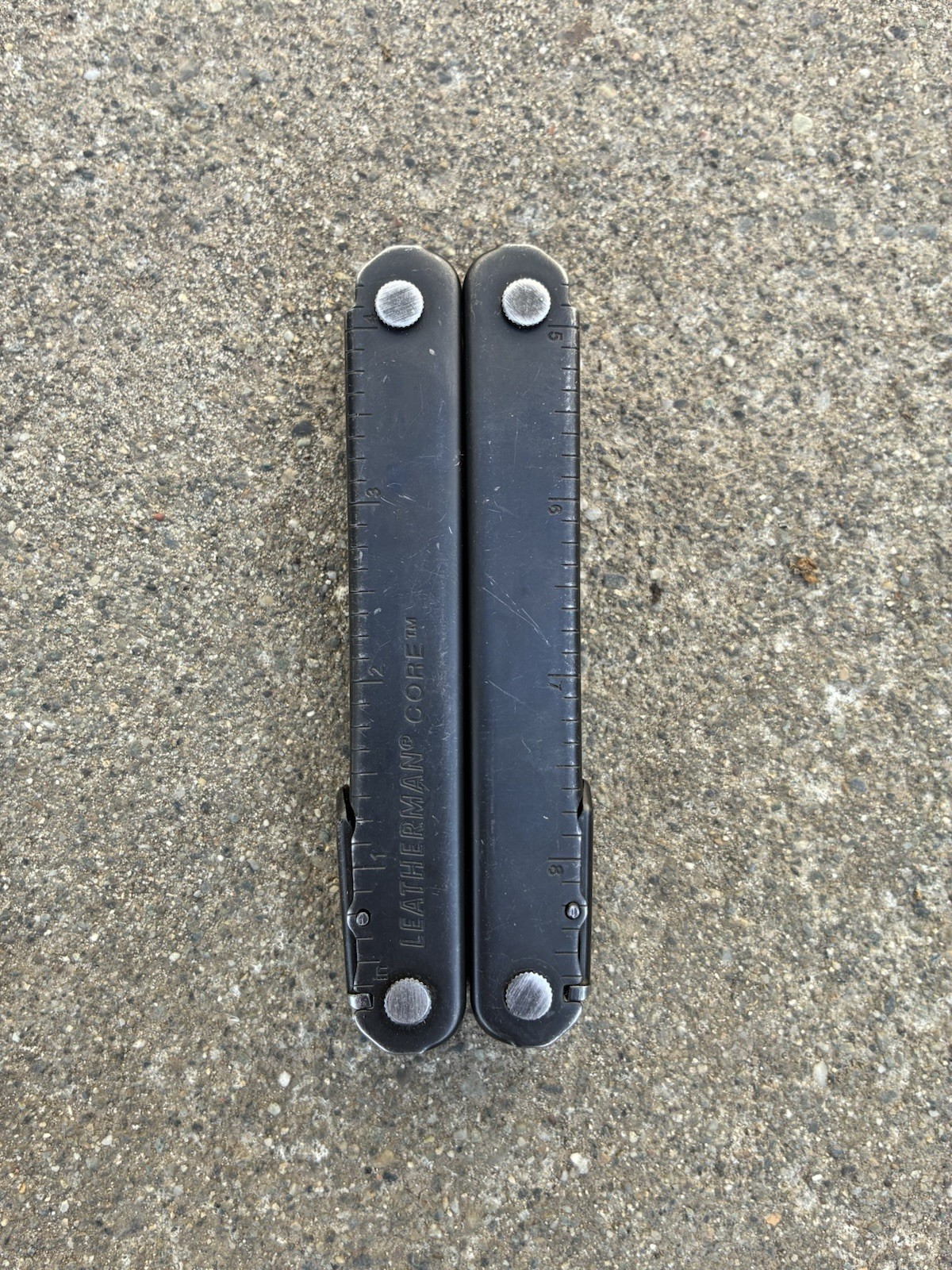 Black Oxide Leatherman Core Multitool Knife Lot wtfh Rare Cap Crimper Pliers