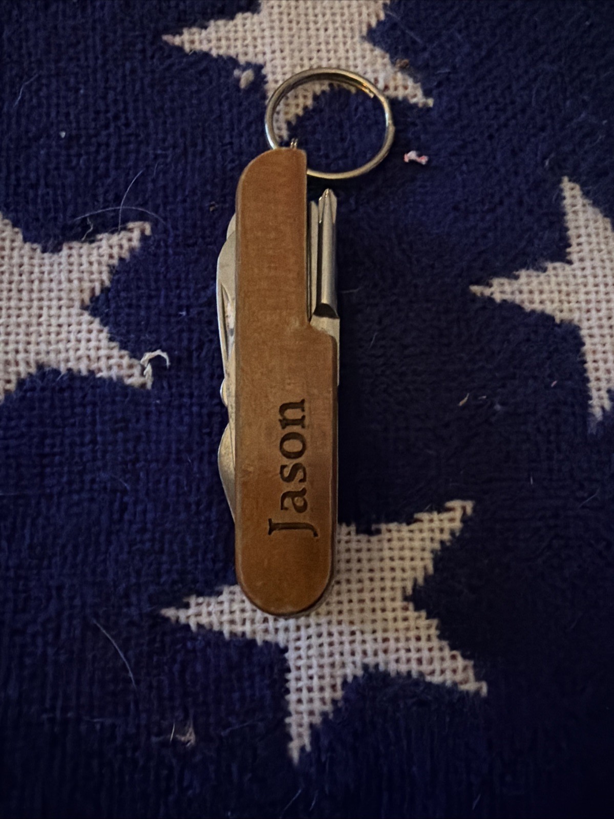 Buck Head Helen Georgia Multi Tool Keychain Jason Name On Back