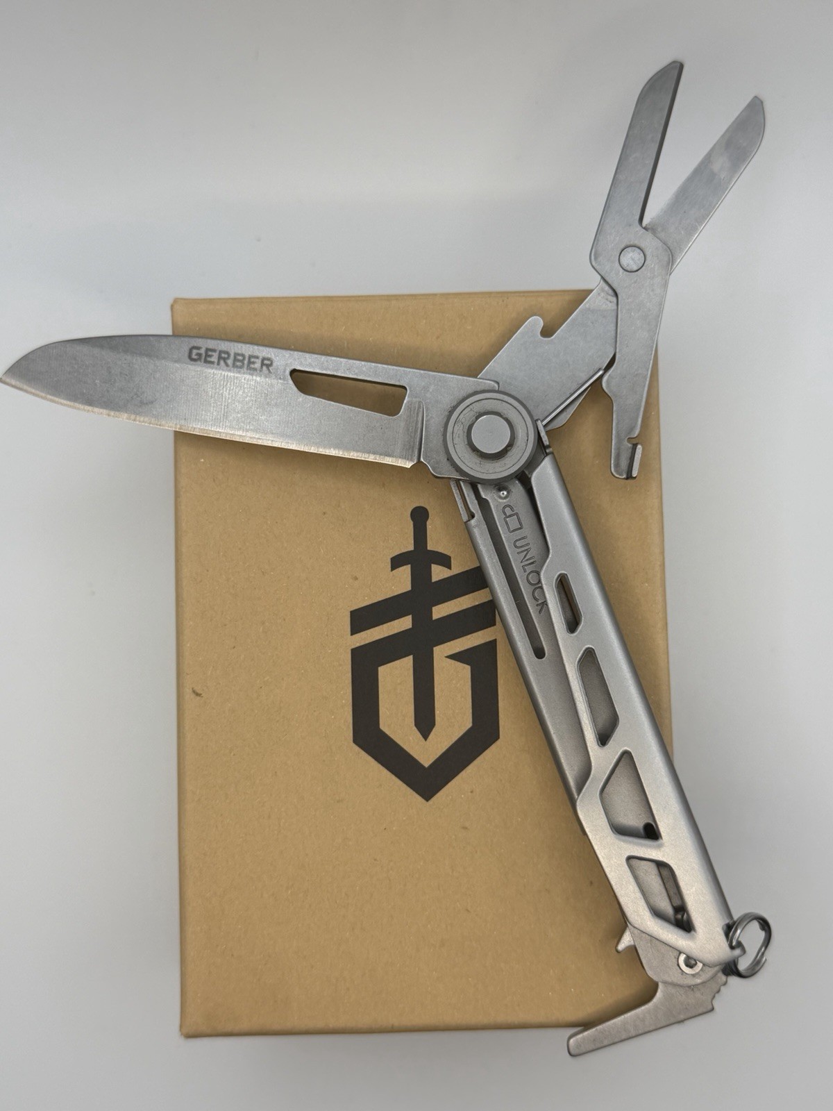 Gerber Armbar Slim Cut Multi Tool Onyx Folding Knife New 30-001722