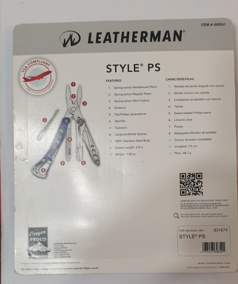 🔥🔥 2X Leatherman Style PS Red and Blue Set Retired New in Blister Very Rare