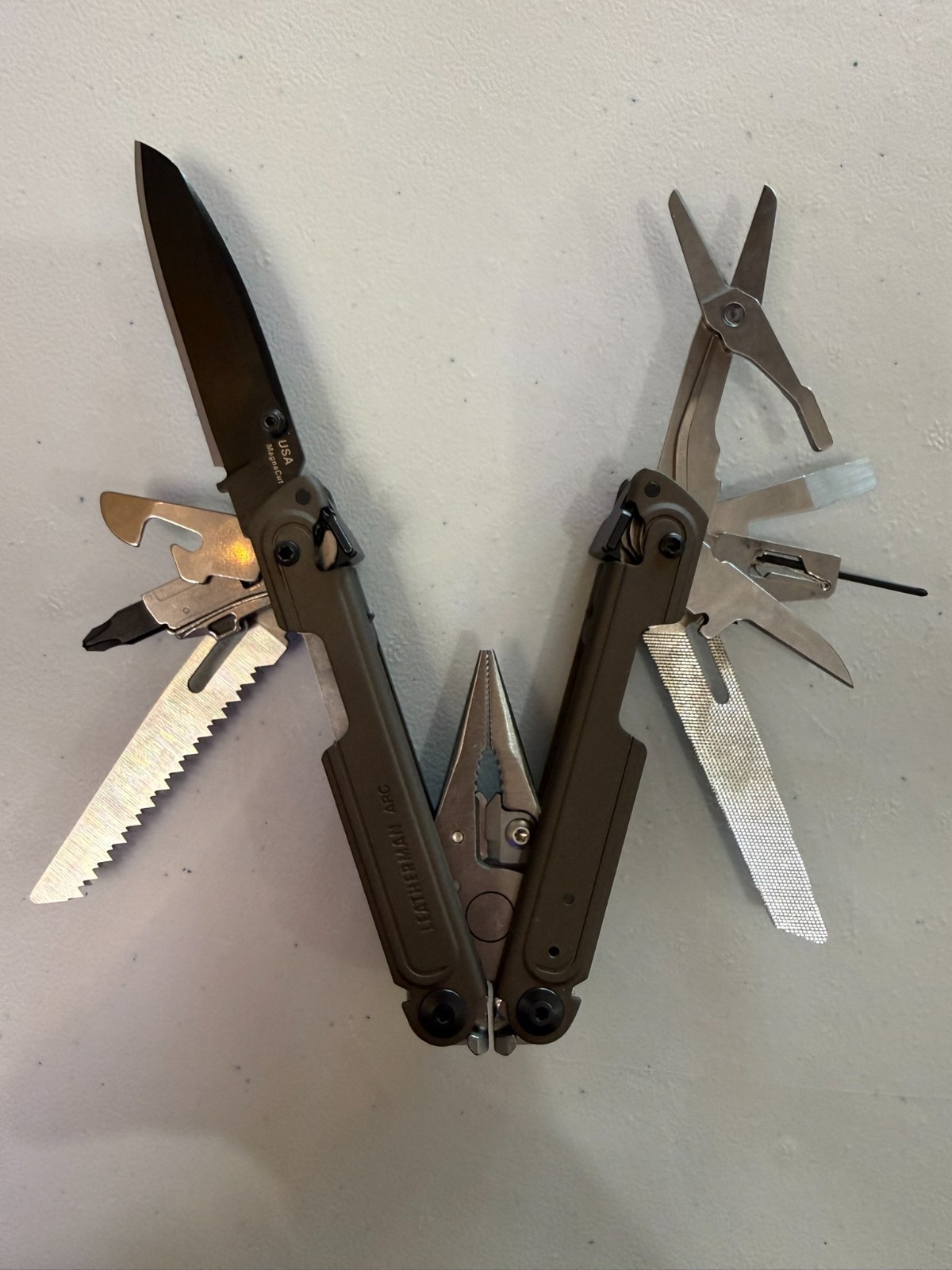 Leatherman Arc Talos Multitool Knife with Lynch NW Titanium Clip – New in Box