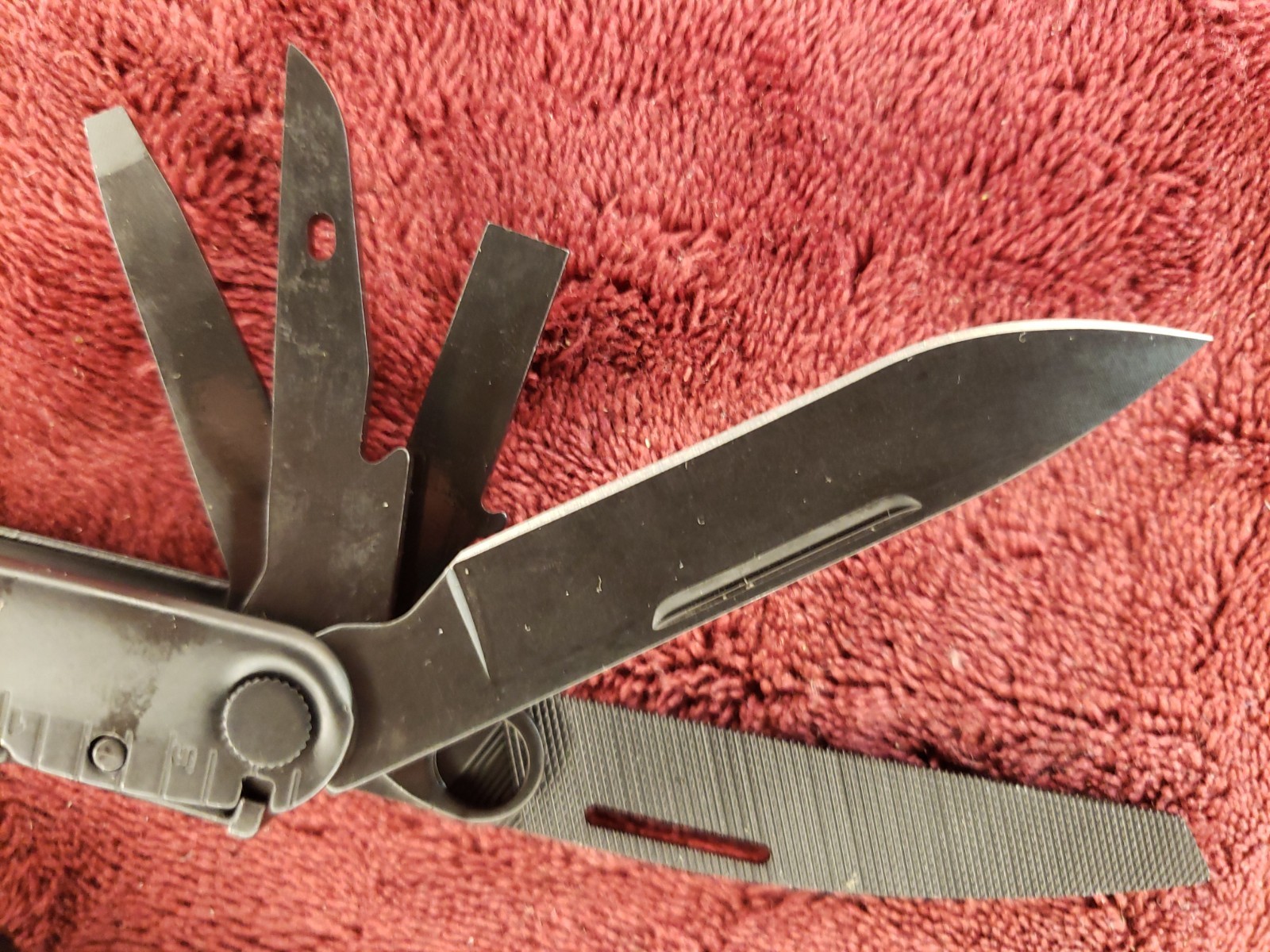 🔪 Leatherman Black Rebar Multi Tool Factory Serviced