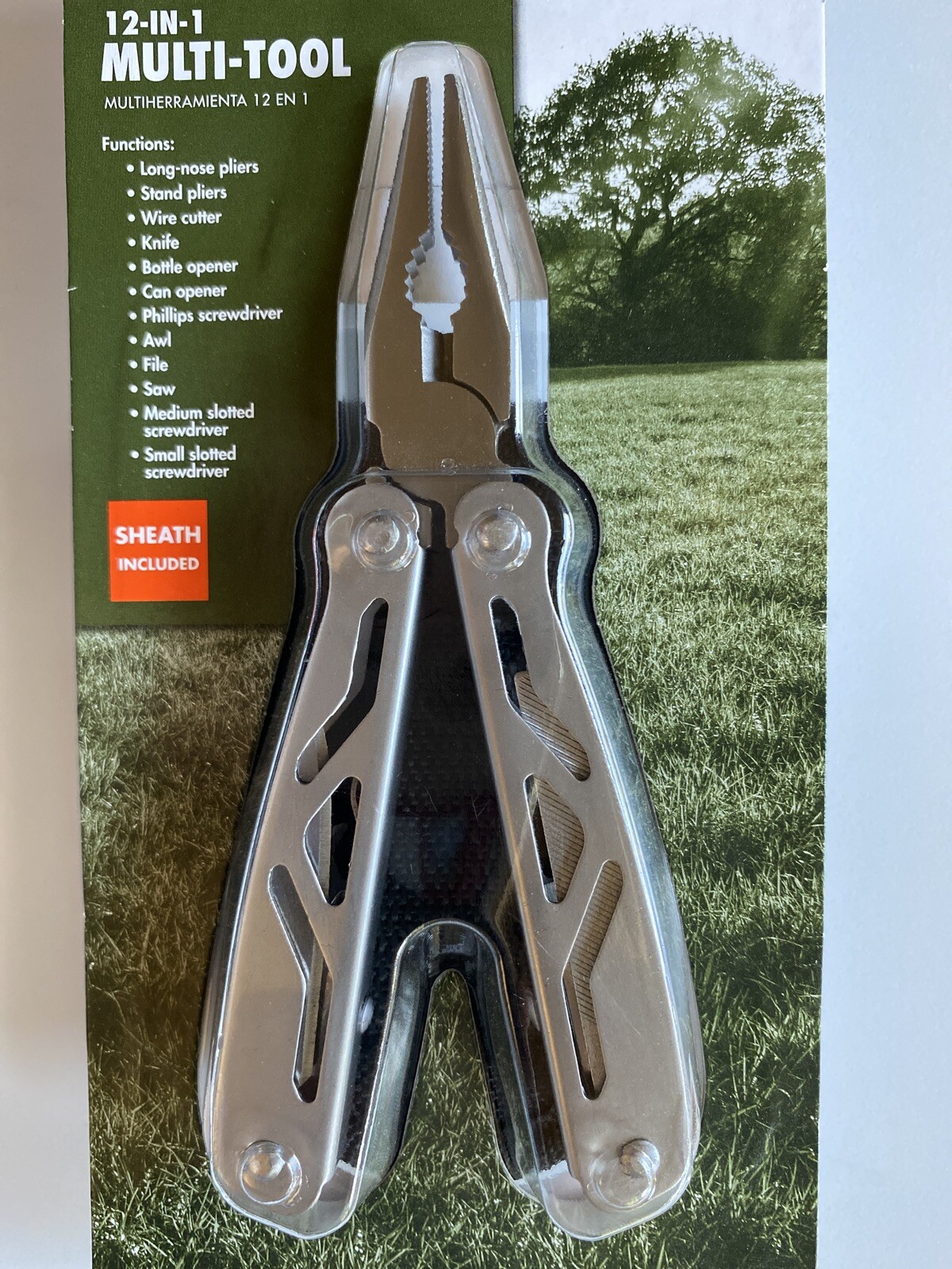 OZARK TRAIL 12-IN-1 MULTI- TOOL SHEATH INCLUDED BRAND NEW! FACTORY SEALED!