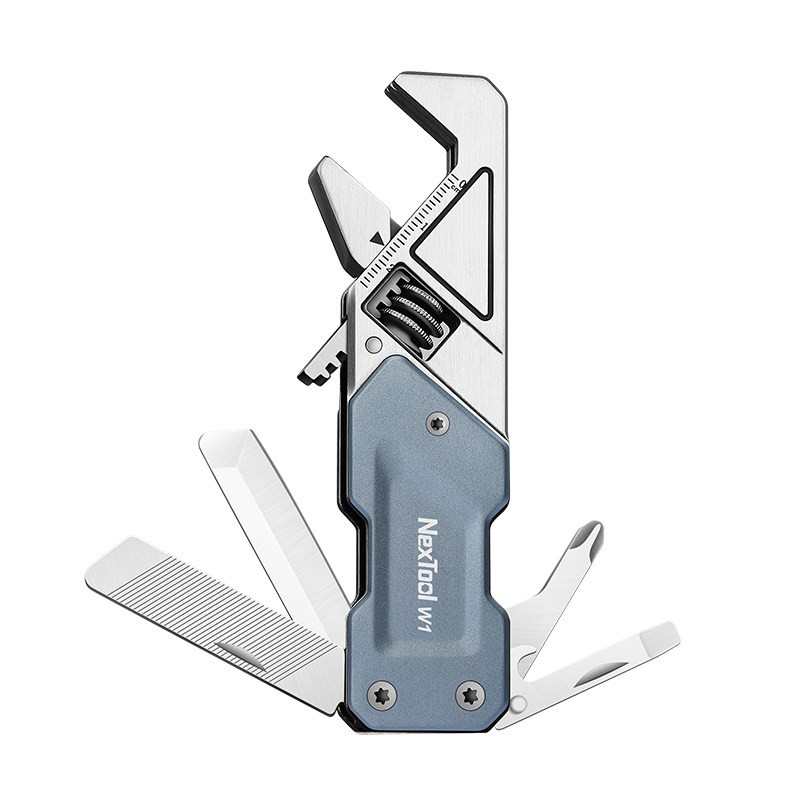 Multitool Pliers with Adjustable Wrench Bit Set EDC Camping Repair Tool
