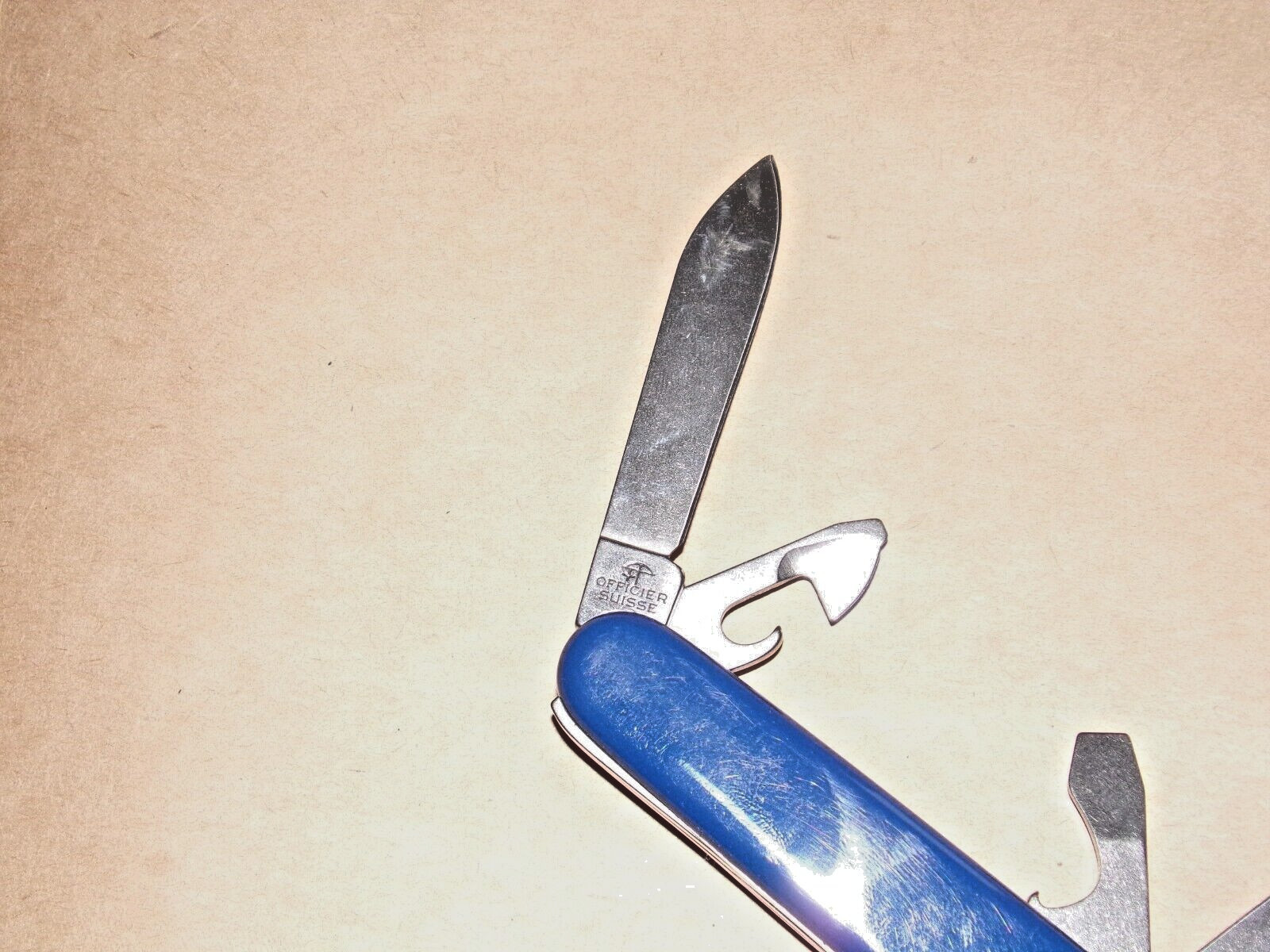 Schweizer Messer Victorinox Blue Swiss Pocket Knife NIB ChemTreat Advertising