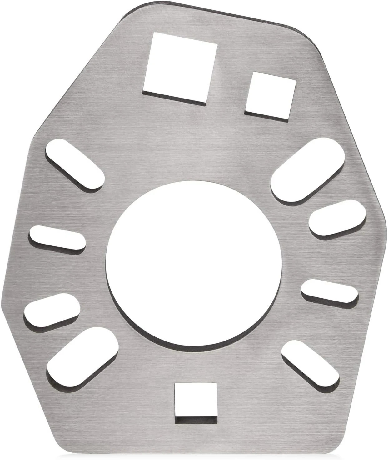 Pinion Flange Holding Tool – Stainless Steel, Silver Powder Coated, 2X 1/2 in Sq