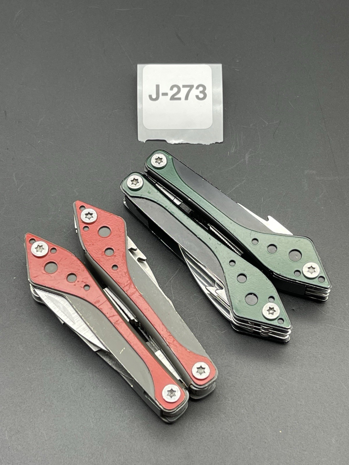 Cabelas Small Multi-Tool Green Red Lot Of 2