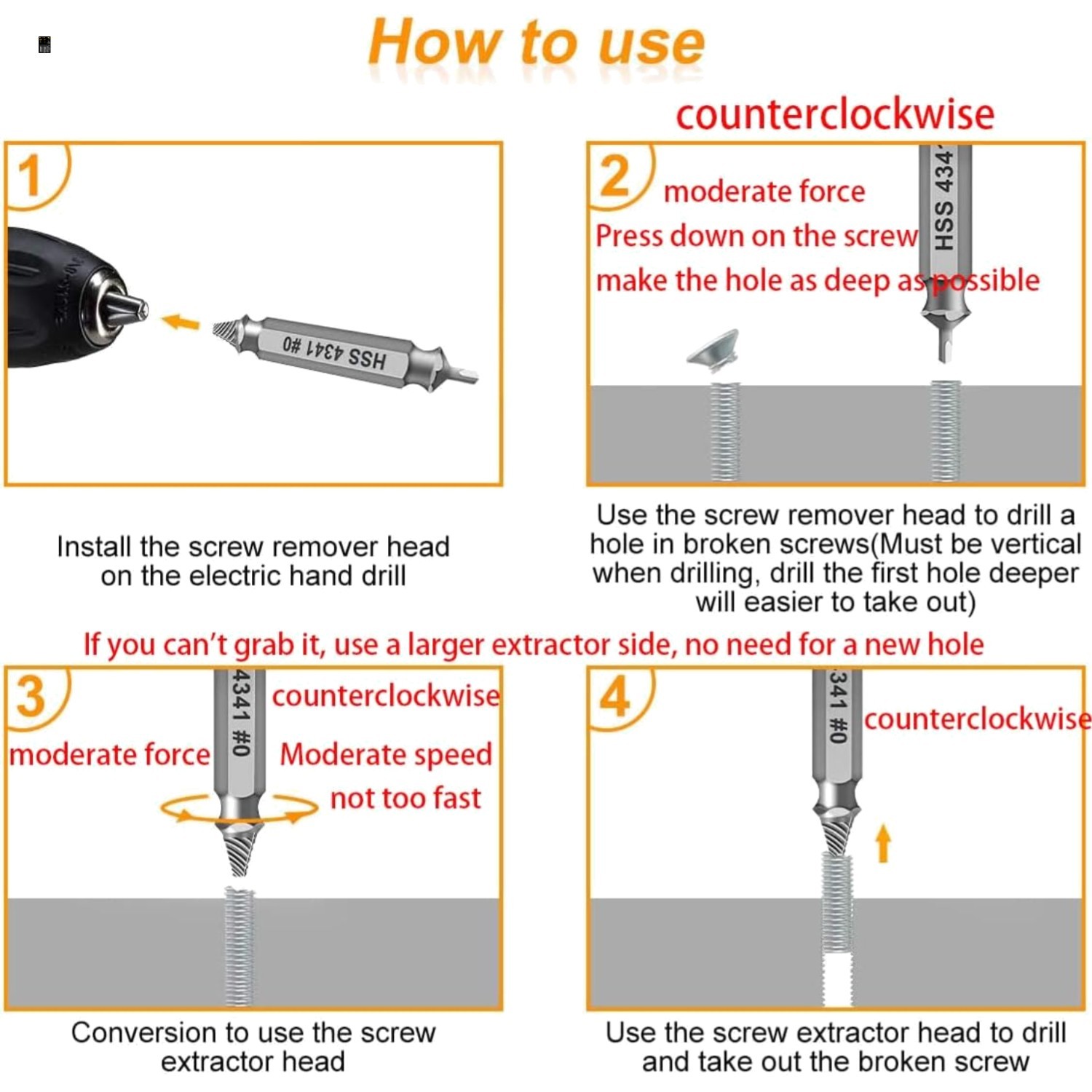 Gifts for Men, Damaged Screw Extractor Set,Fathers Day Gifts for Dad from Dau…