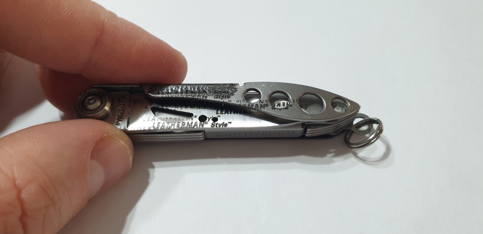 🔥🔥 Leatherman Style One Hand Opening Prototype and Factory Misprint Very Rare