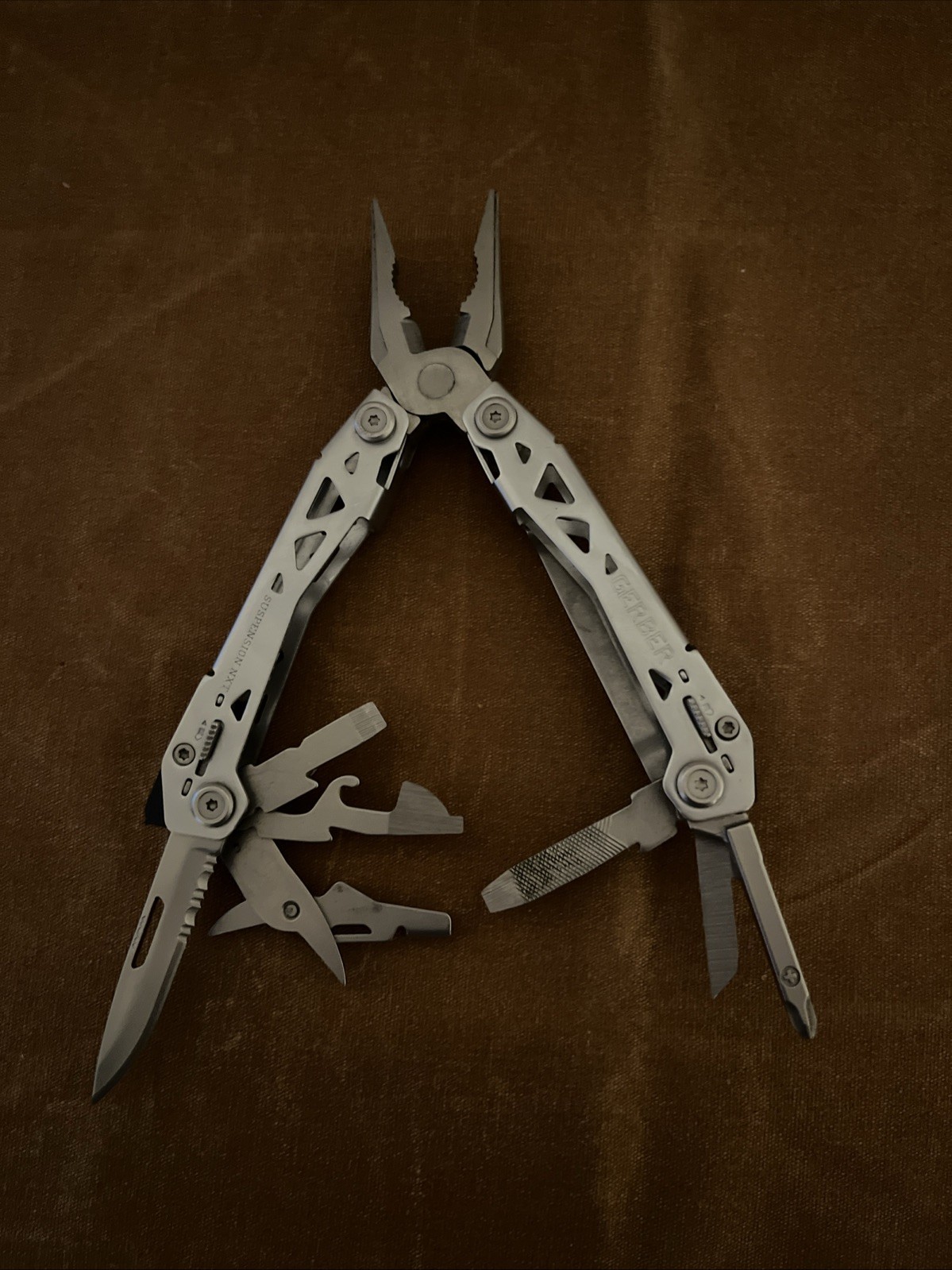 Gerber Suspension-NXT Stainless Steel Multi-Tool – Silver – Great Condition