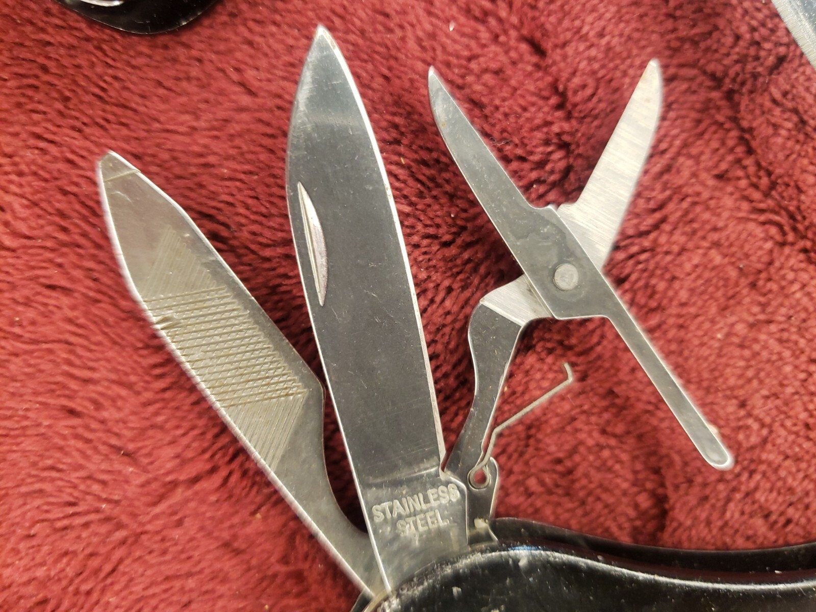 Lot 3 Black Carabiner Multitool with advertising