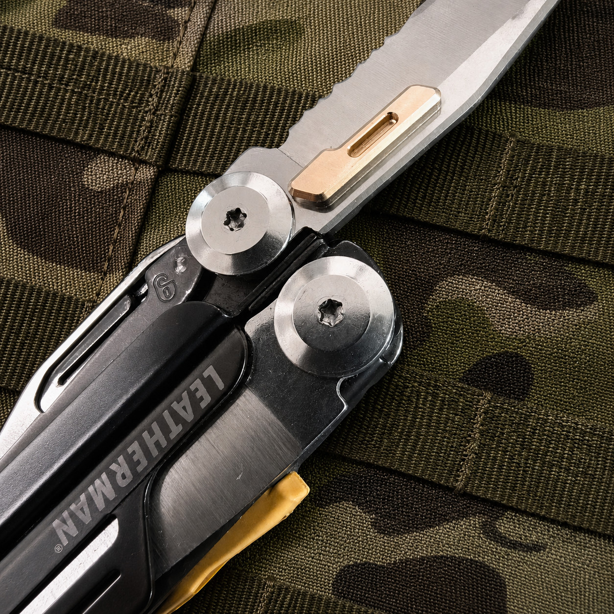 Thumb Stud for Leatherman Signal 7075 Aluminum Brass Quick Open Tab EDC Tool Mod