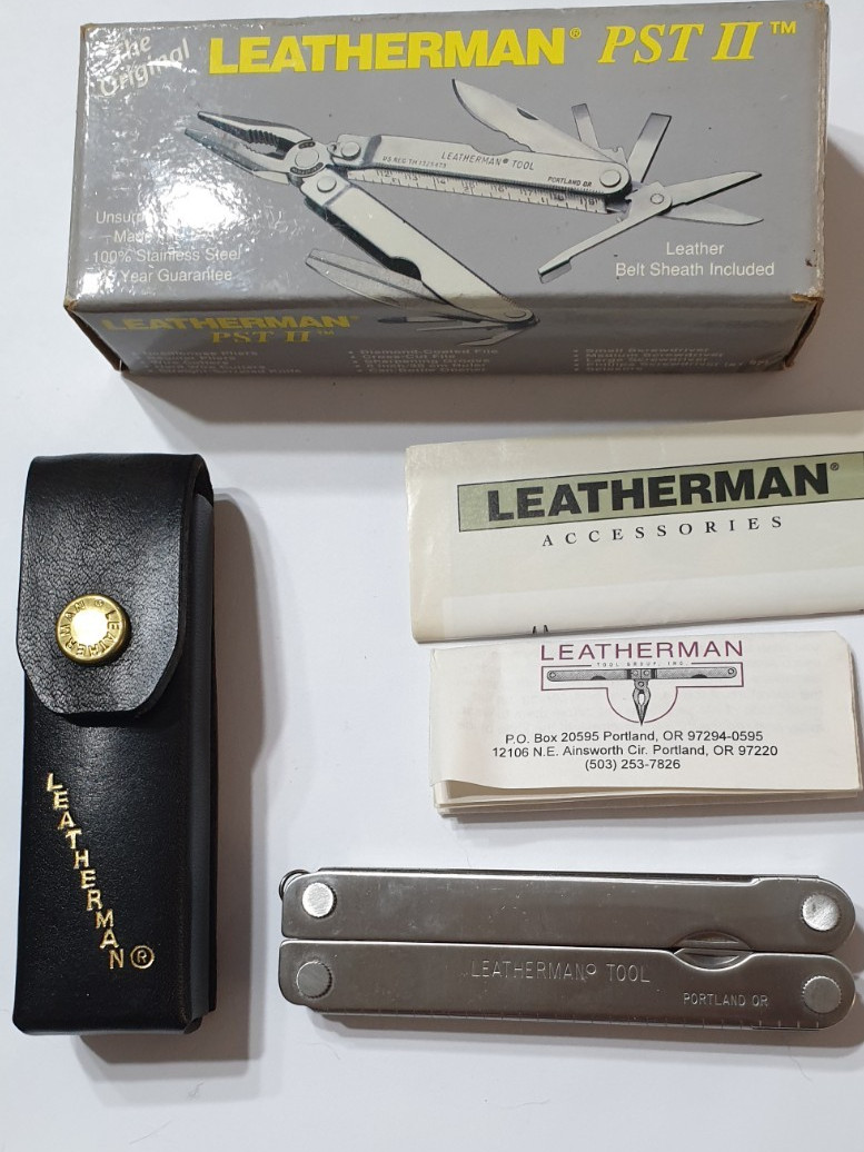 🔥🔥 Leatherman PST II Stainless Multi-Tool New in Box Rare Retired Collectable