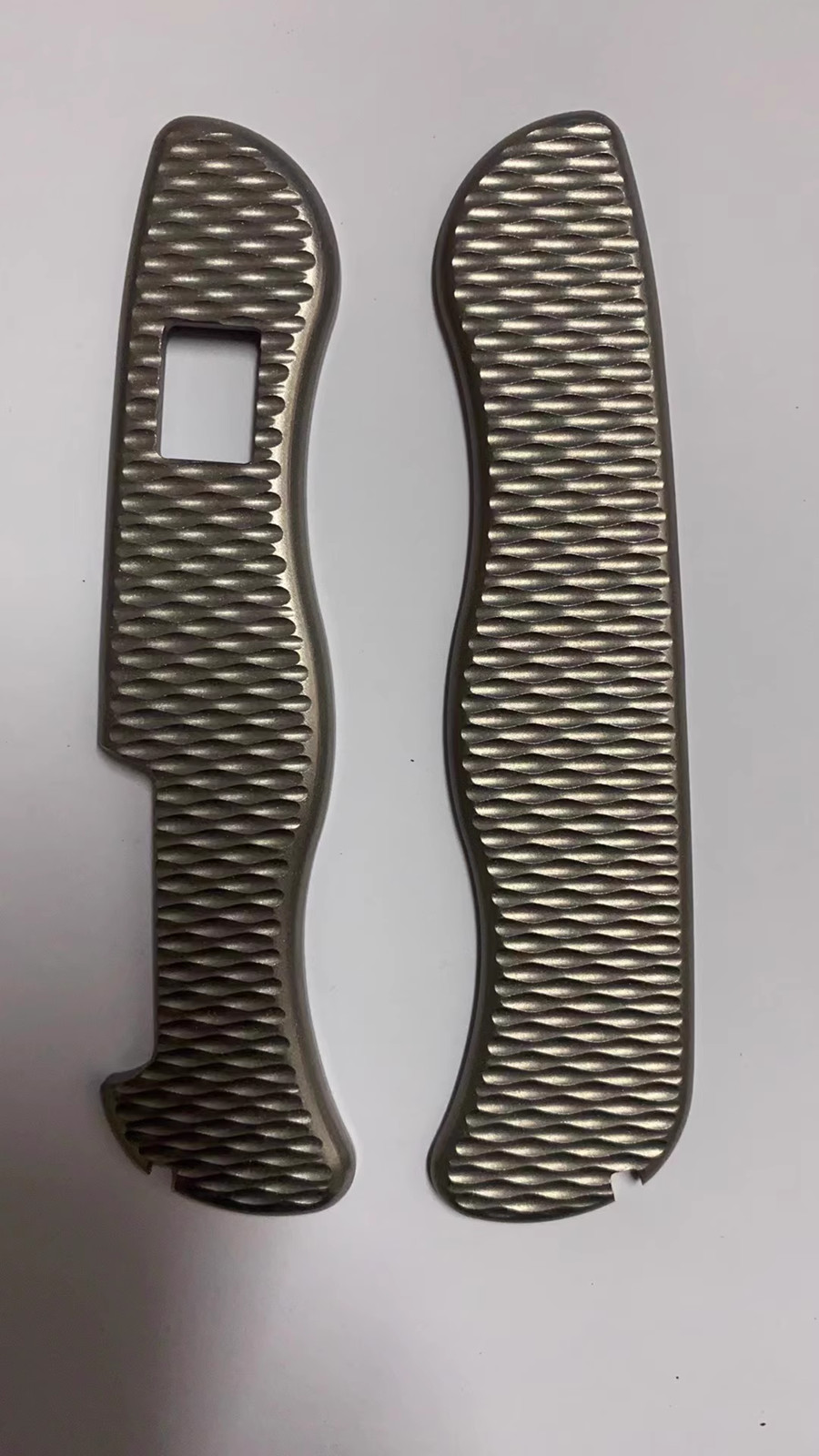 1 Pair Titanium Alloy Scales Handle for 111 mm Victorinox Swiss Army Knife
